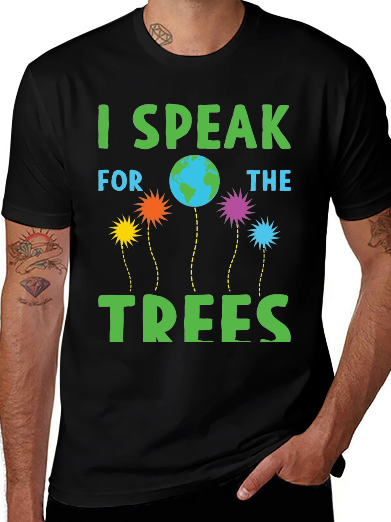 I Speak for the Trees Graphic T-Shirt