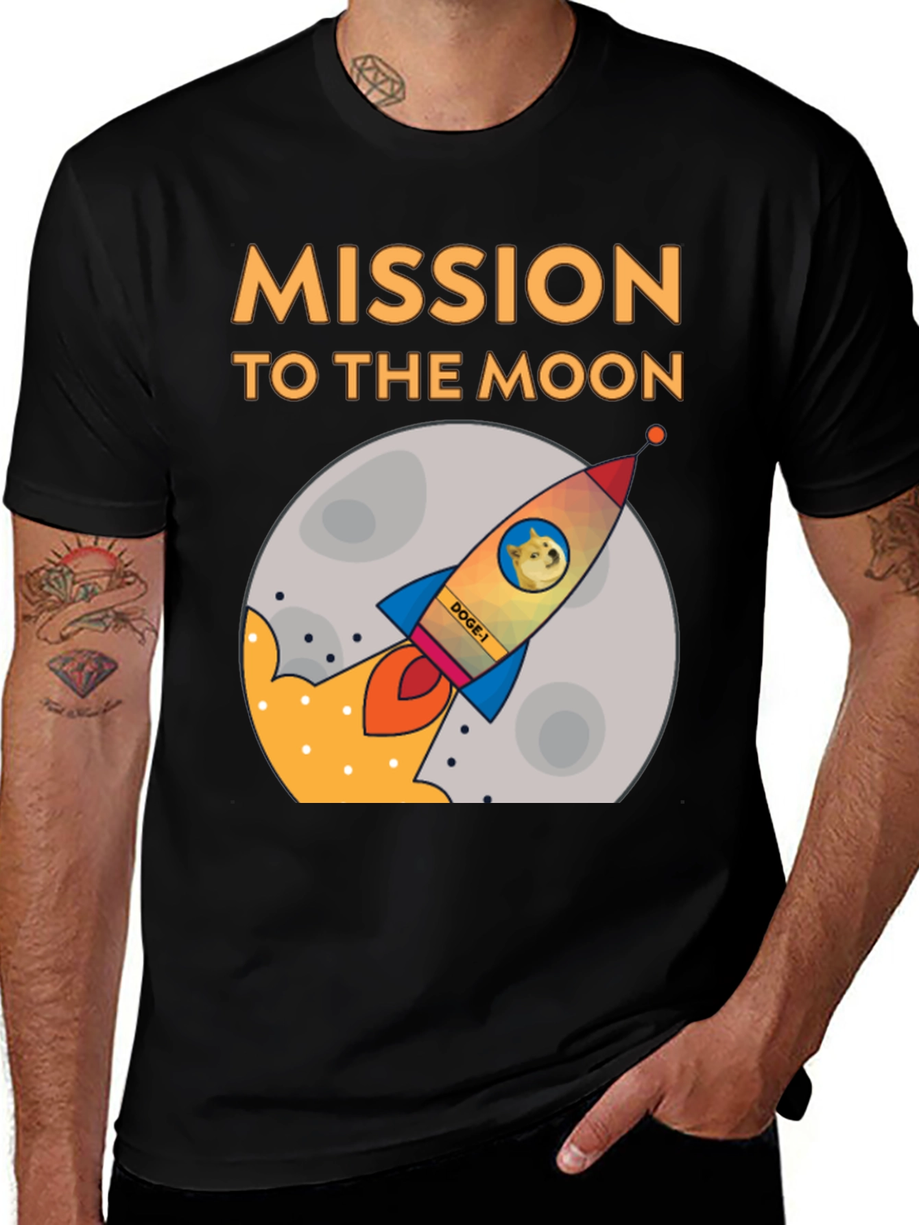 Mission to the Moon DOGE-1 T-Shirt