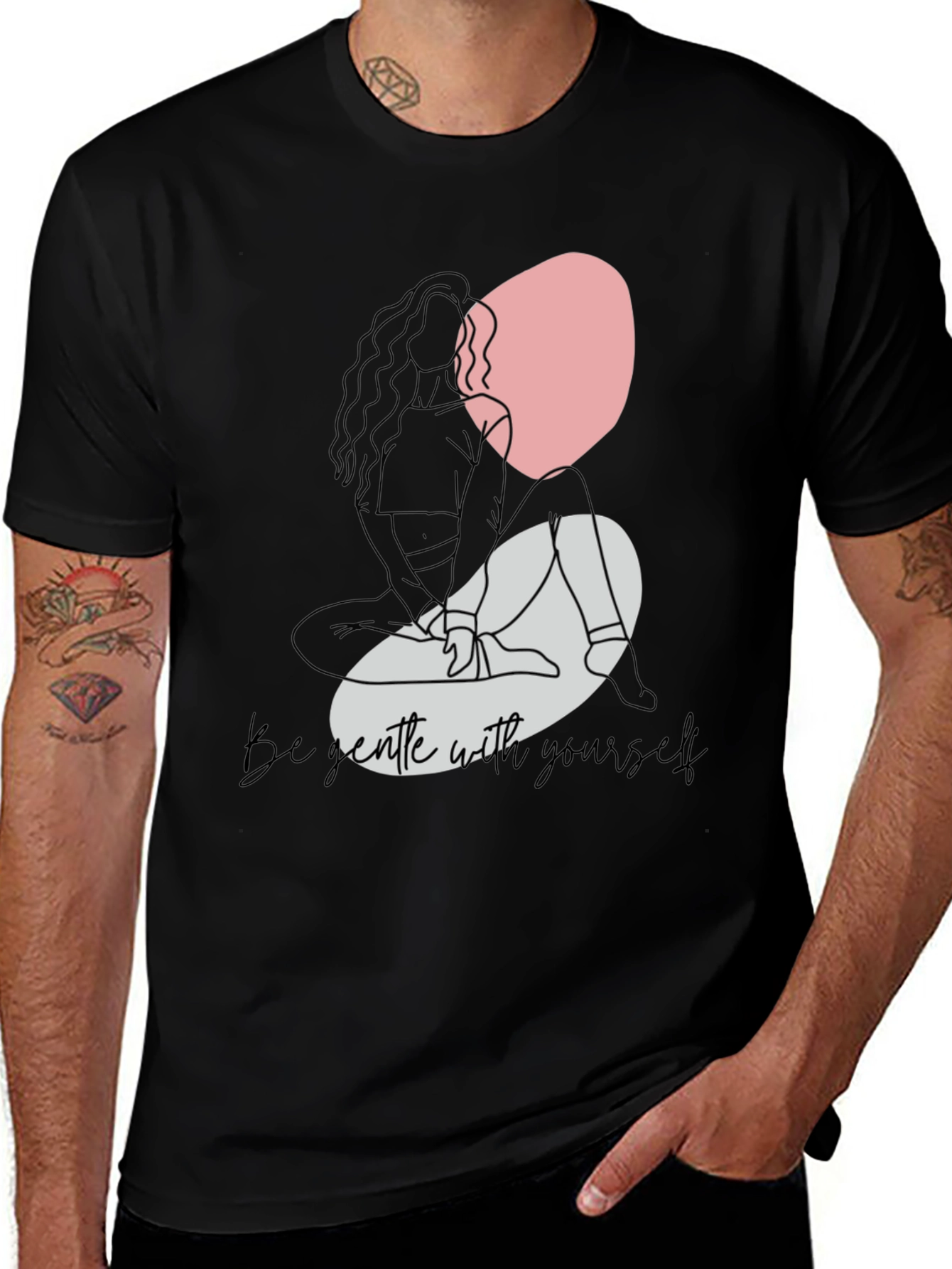 Variant 17 of Gentle with Yourself Graphic Tee