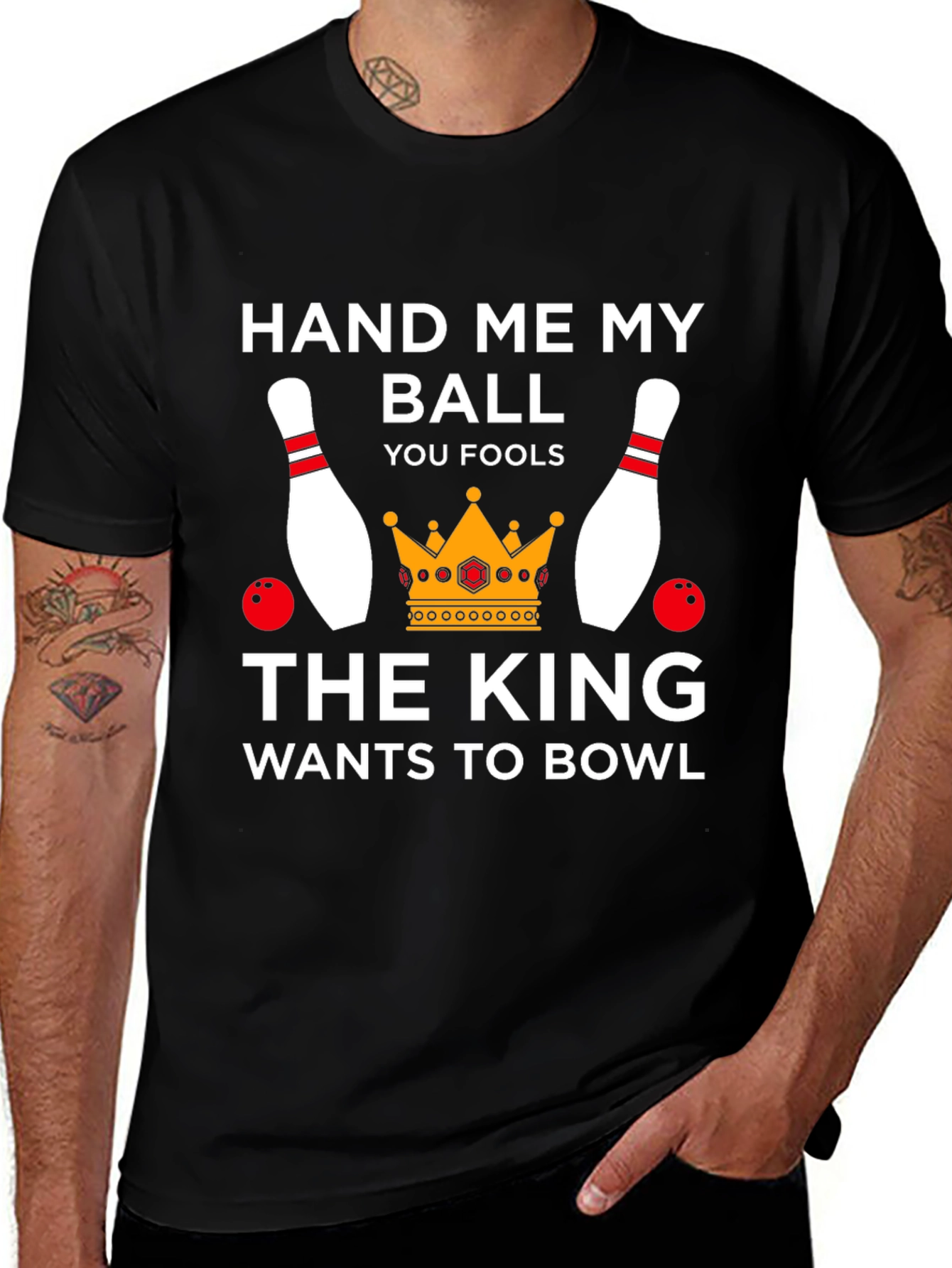 Variant 12 of Hand Me My Ball Bowling T-Shirt