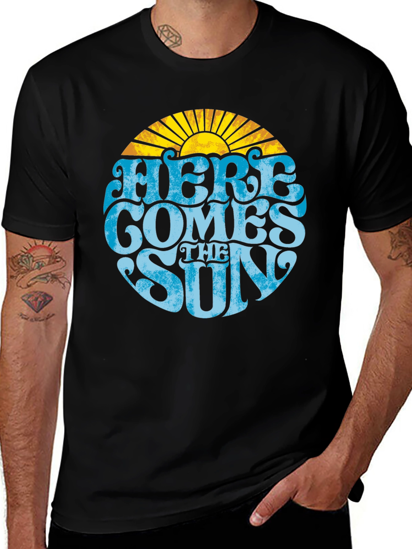 Variant 9 of Here Comes The Sun Graphic T-Shirt