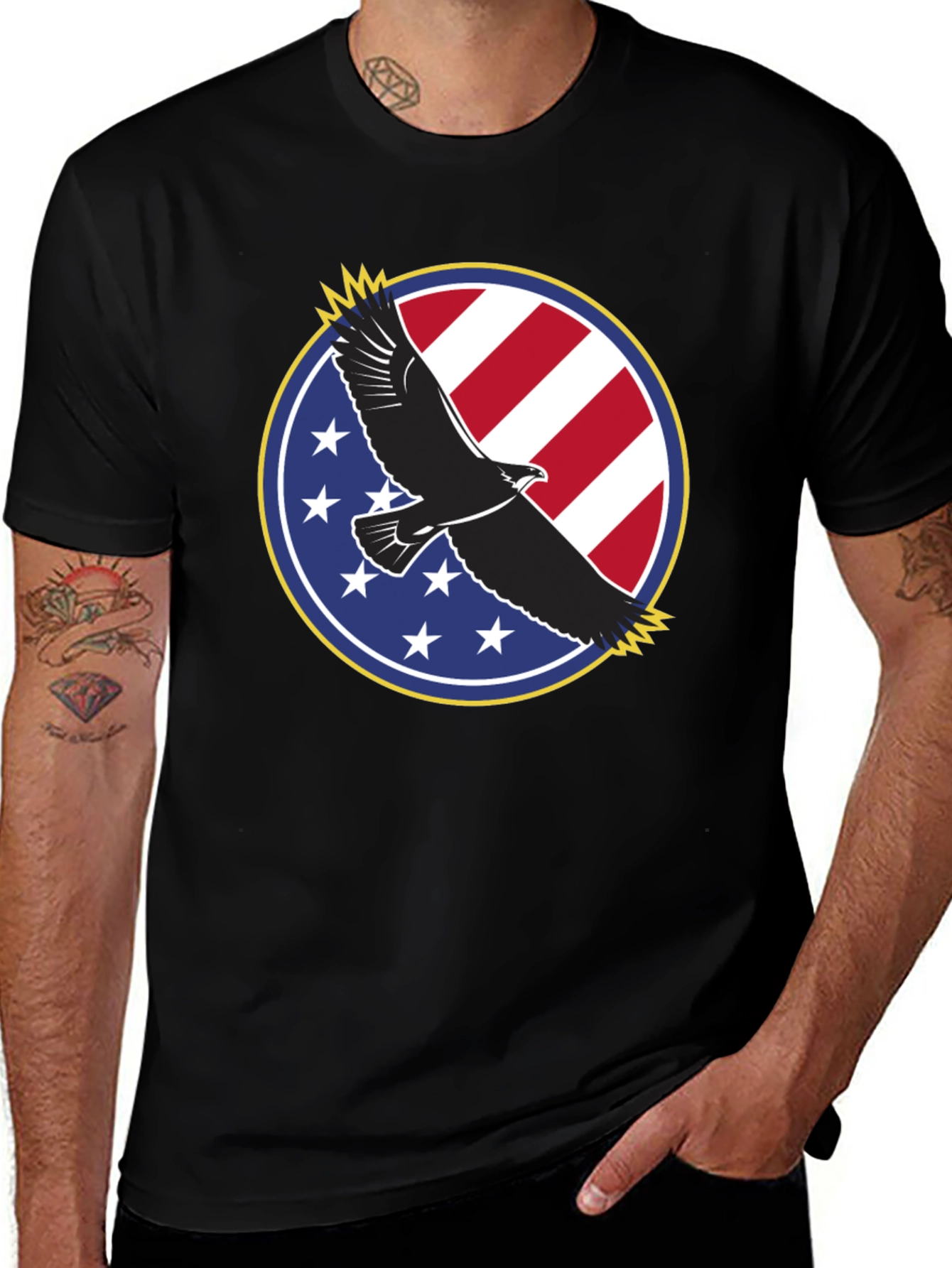 Variant 7 of American Eagle Patriotic Graphic T-Shirt