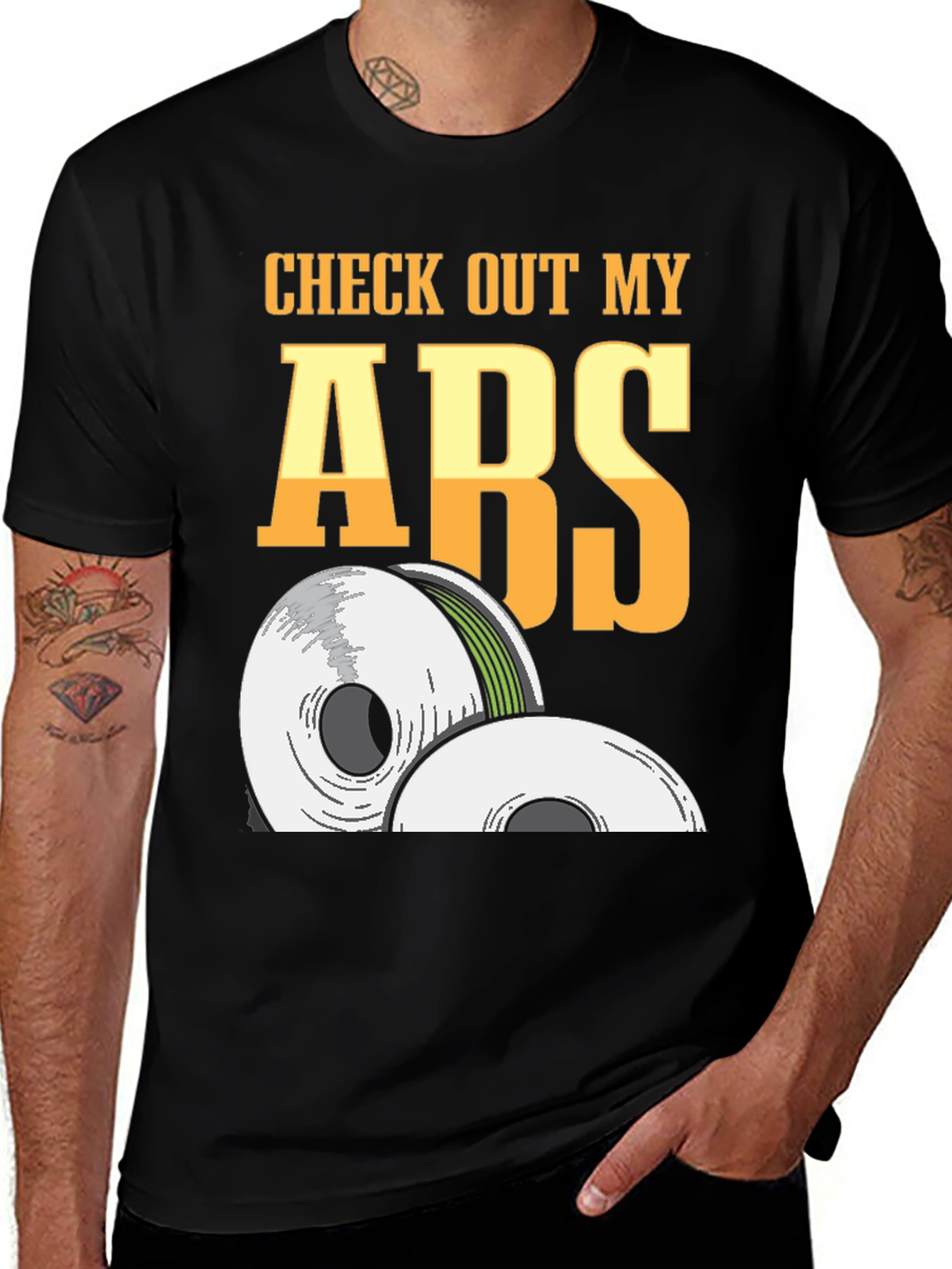Variant 9 of Check Out My ABS Funny 3D Printing T-Shirt
