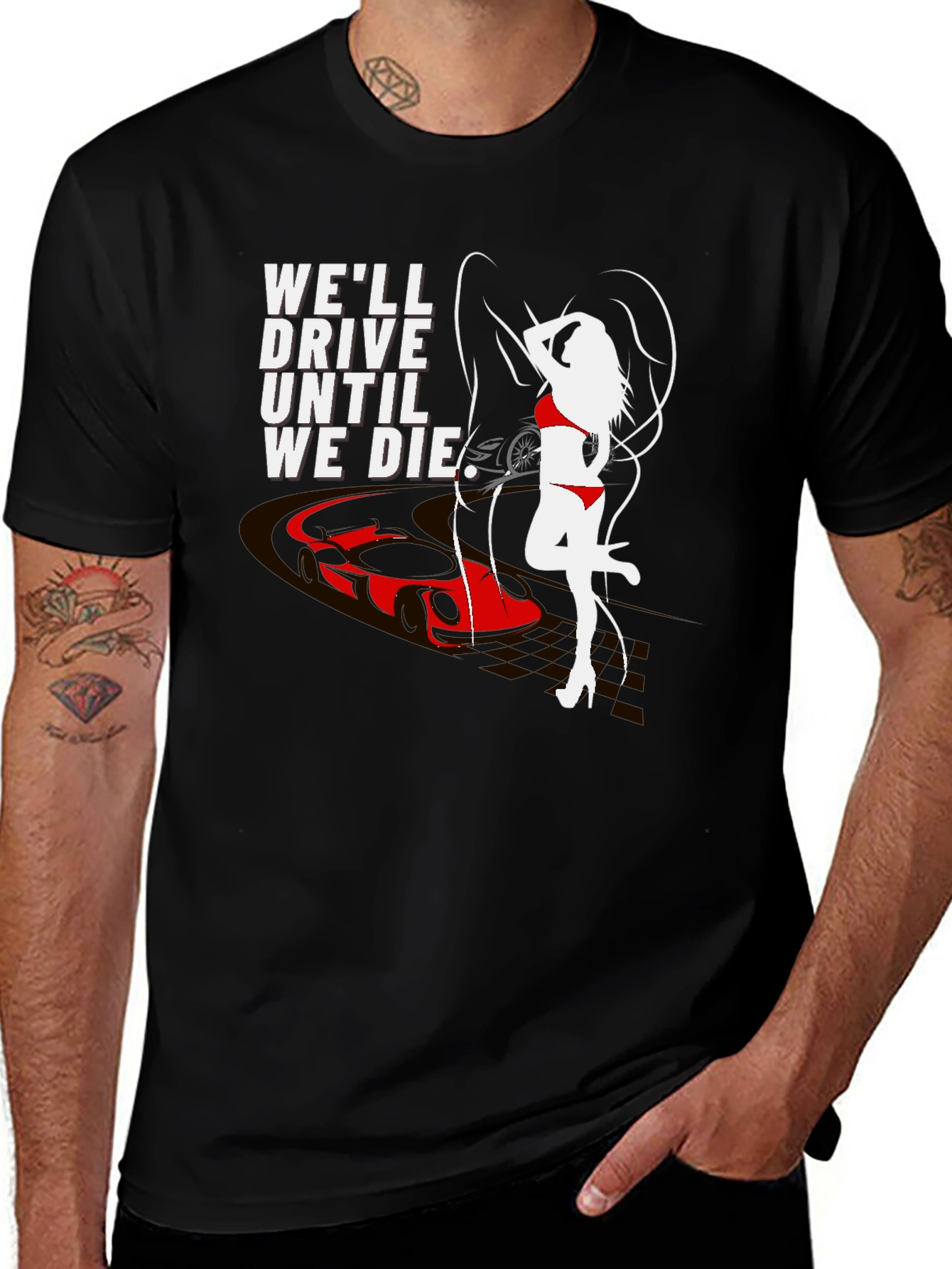 Variant 15 of Drive Until We Die Graphic T-Shirt
