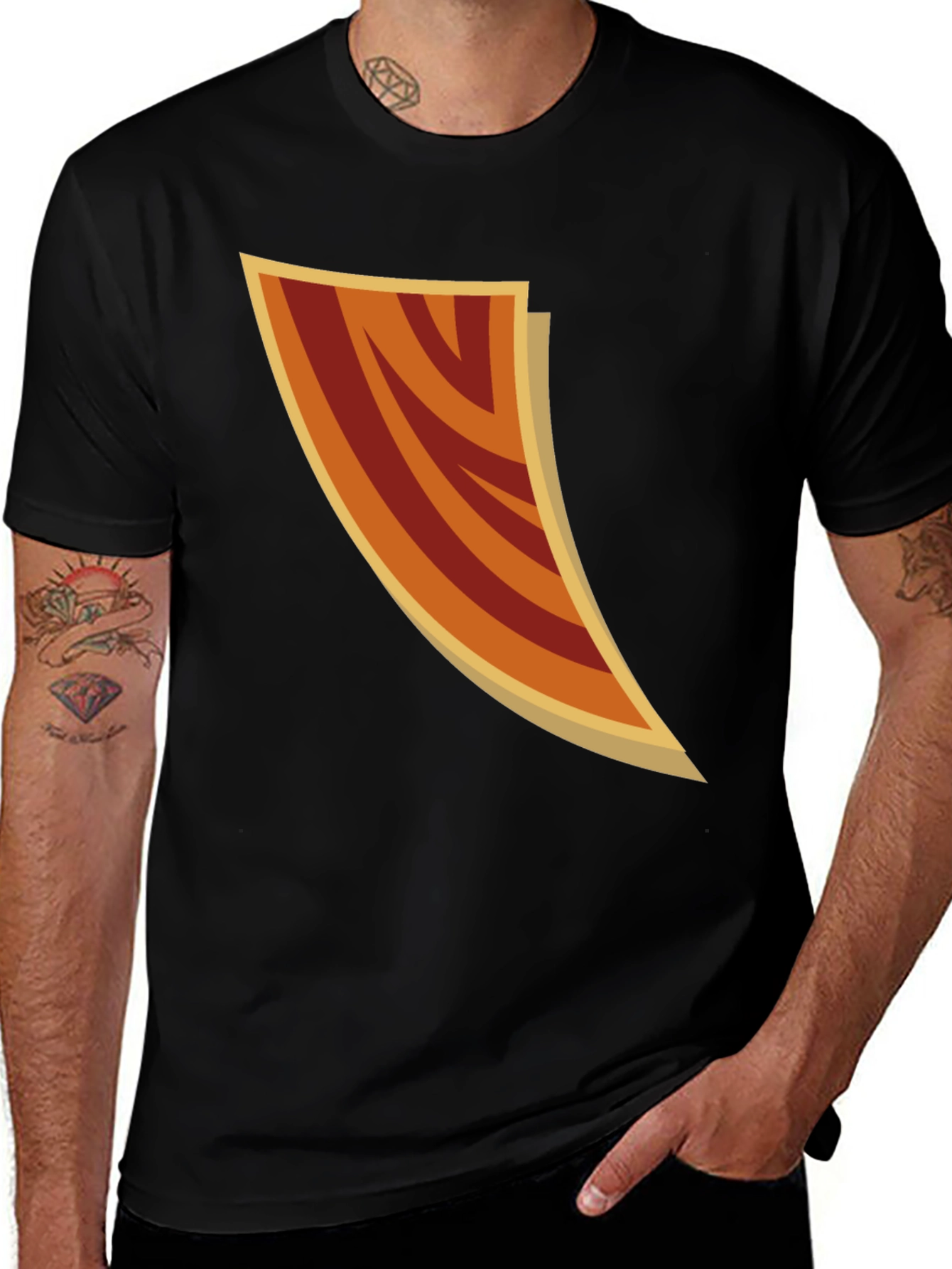 Variant 22 of Stylish Graphic Tee - Abstract Design