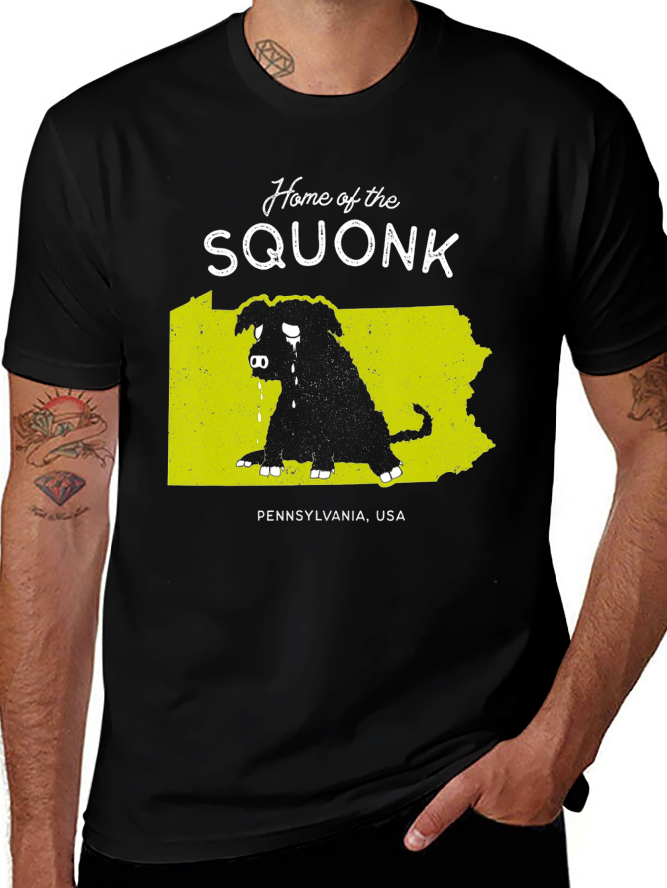 Home of the Squonk T-Shirt - Pennsylvania Pride