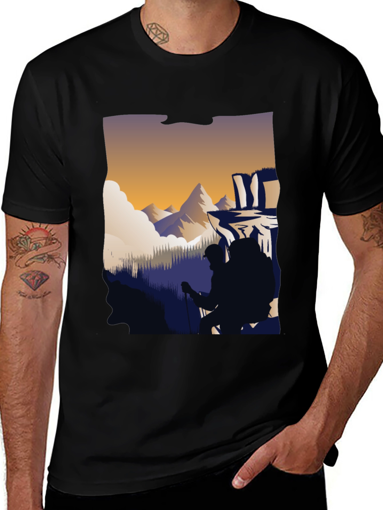 Variant 21 of Mountain Hiker Graphic Tee
