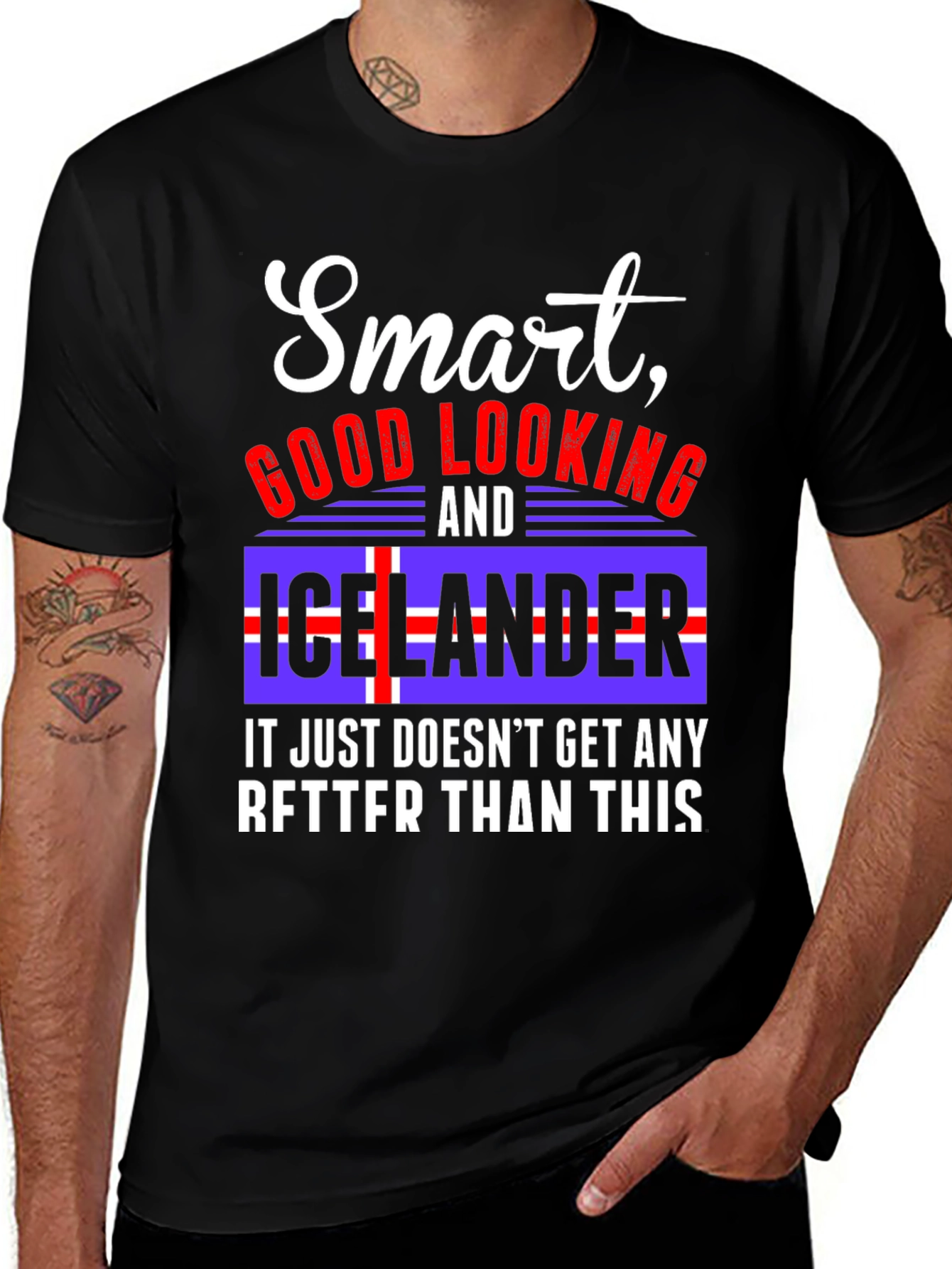 Smart Good Looking Icelander T-Shirt