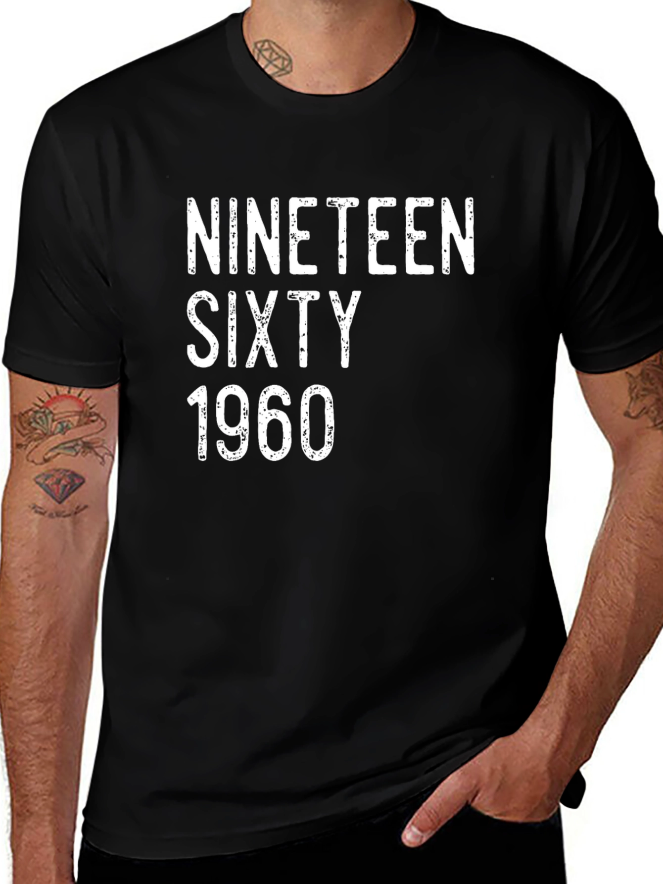 Variant 13 of 1960 Birthday Year T-Shirt - Vintage Style