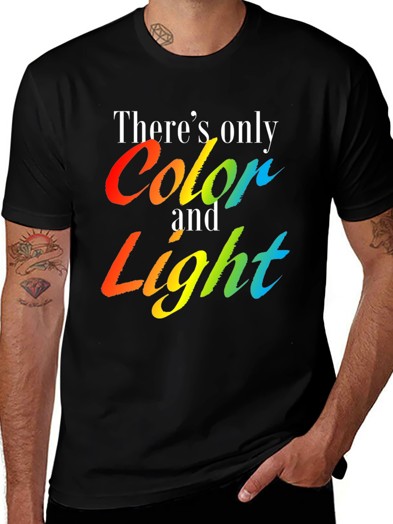Variant 12 of Color and Light Graphic T-Shirt