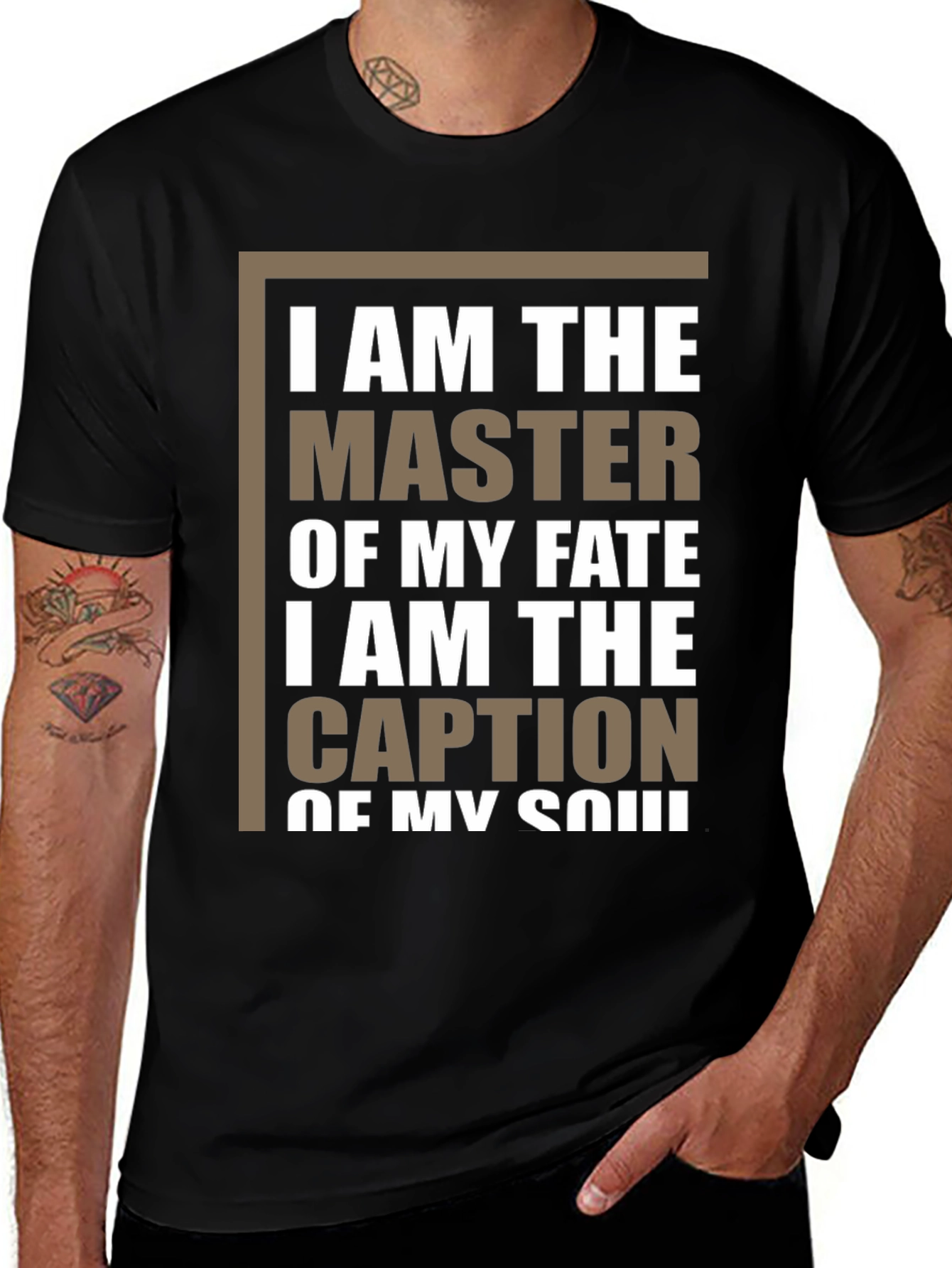 Variant 27 of I Am The Master T-Shirt