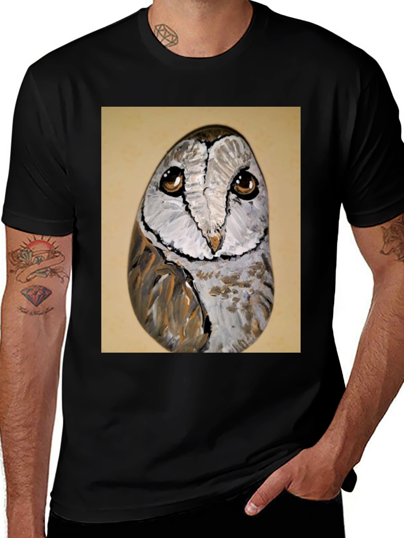 Variant 21 of Owl Graphic Tee - Unique Bird Lover's T-Shirt