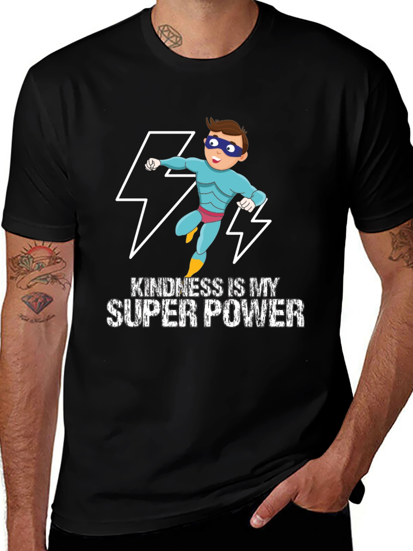 Variant 22 of Kindness is My Super Power T-Shirt
