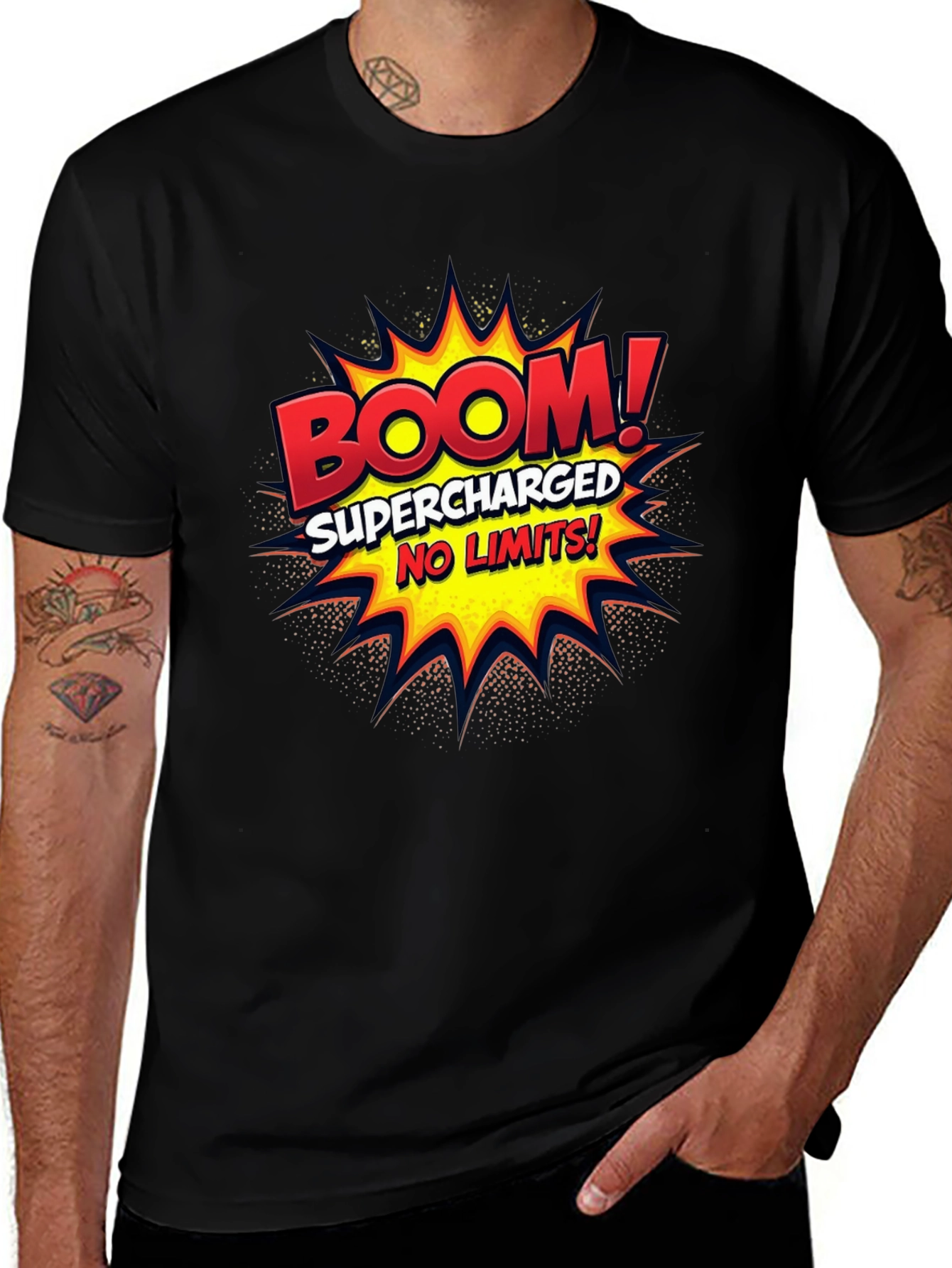 Variant 18 of Boom! Supercharged T-Shirt