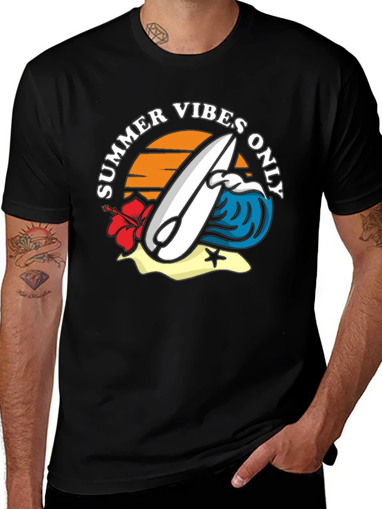 Variant 10 of Summer Vibes Only Graphic Tee