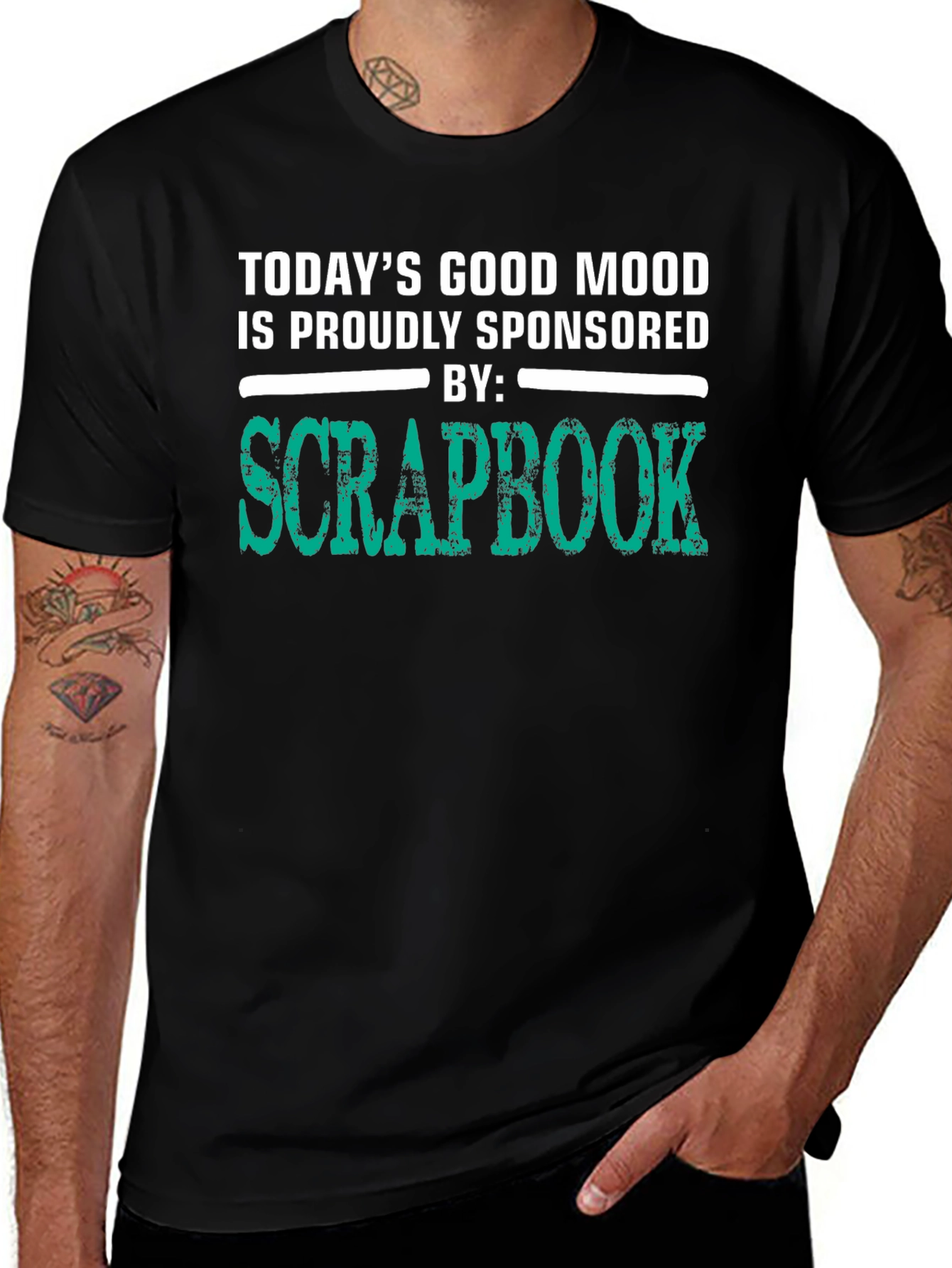Variant 22 of Scrapbook Sponsored Good Mood T-Shirt
