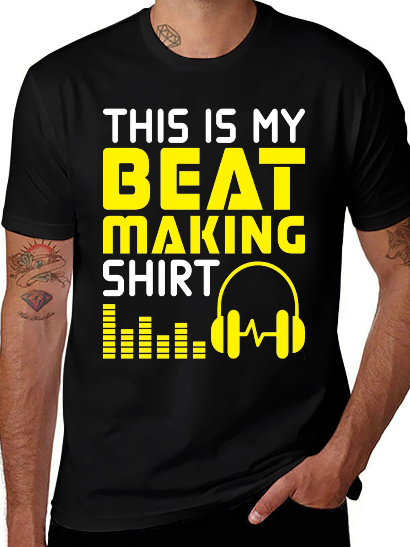 Variant 10 of Beat Making Shirt - Musician T-Shirt DJ Producer Tee