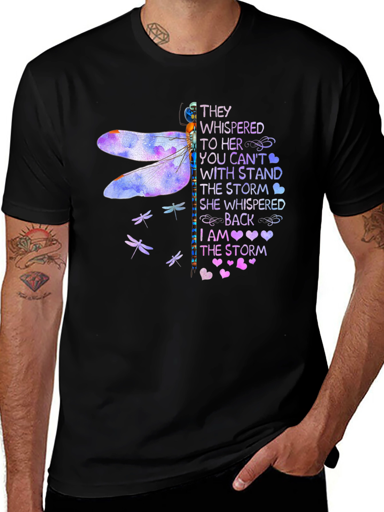 Variant 26 of Dragonfly "I Am The Storm" Graphic T-Shirt