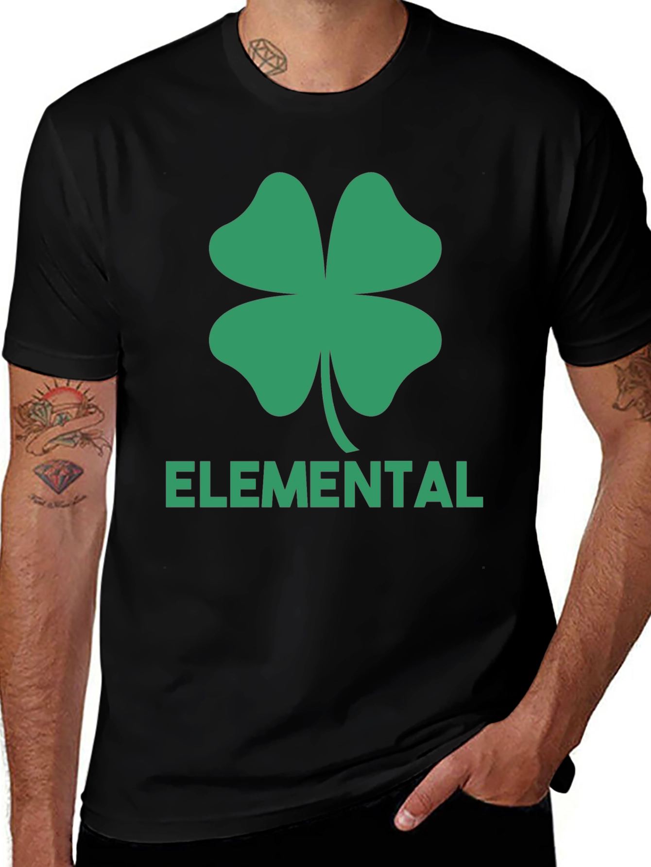 Elemental Clover Tee - Lucky St. Patrick's Day Shirt