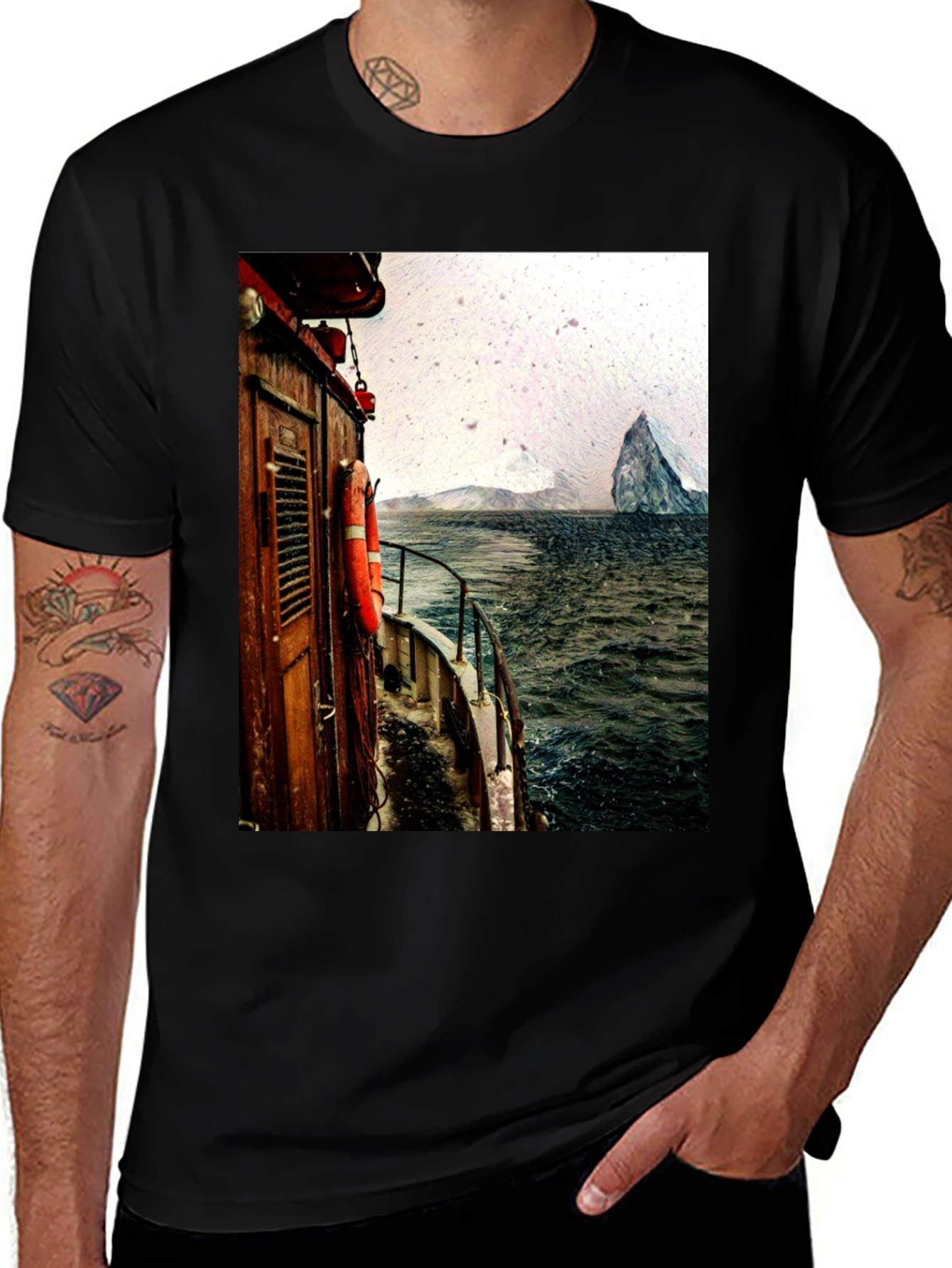 Variant 7 of Boat Trip Graphic T-Shirt