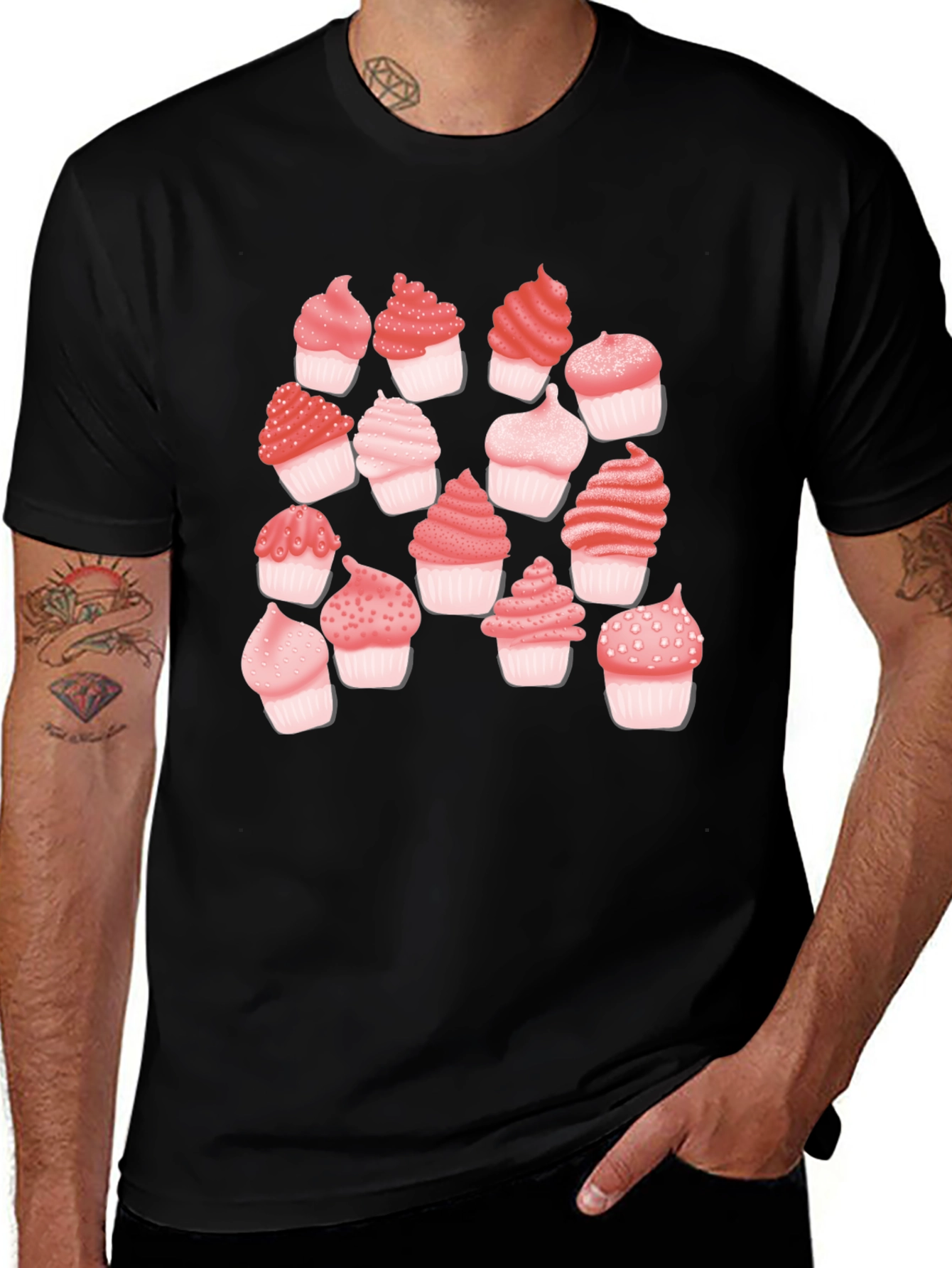 Variant 3 of Sweet Treats T-Shirt: Cupcake Lover Tee