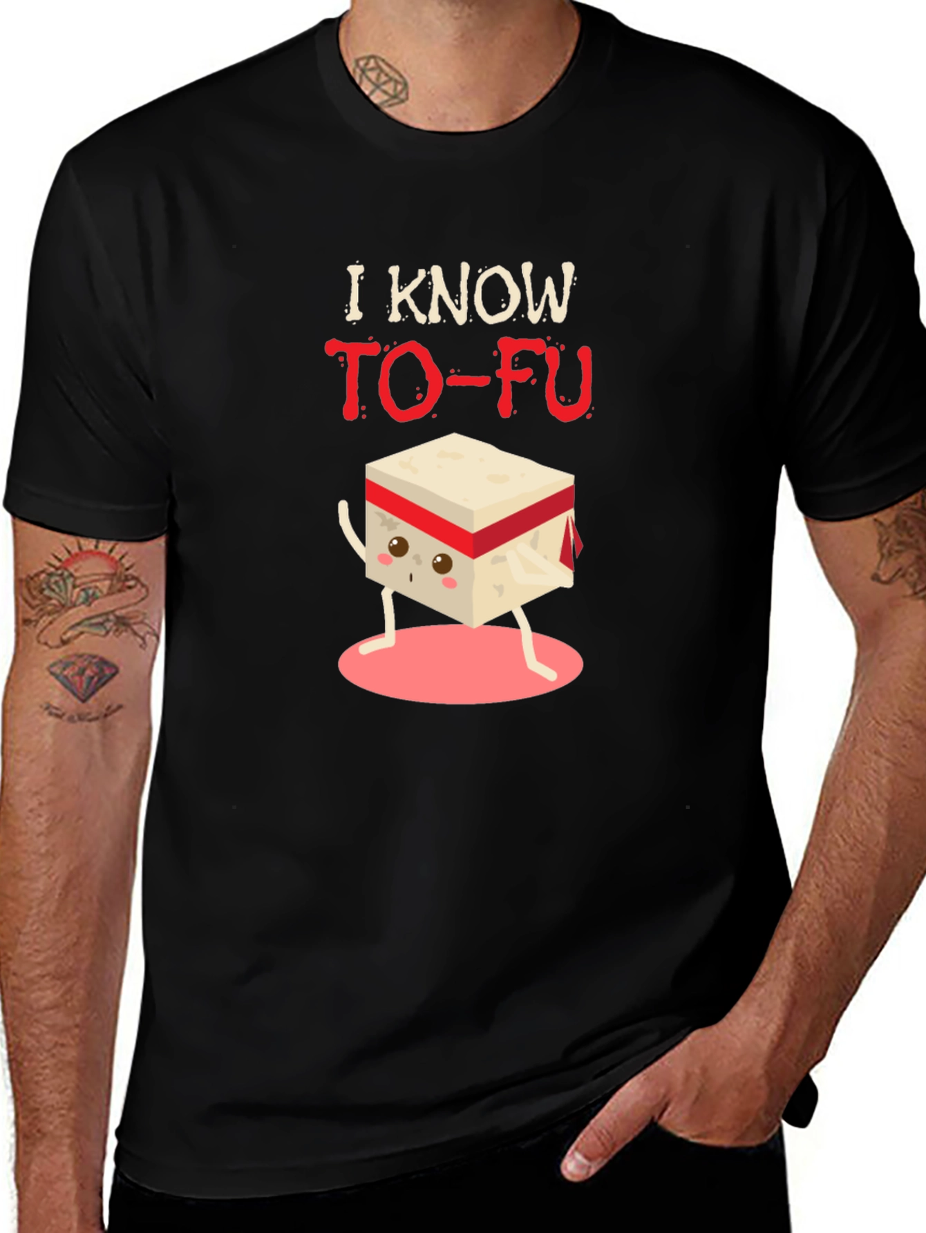 Variant 15 of I Know To-Fu Graphic T-Shirt