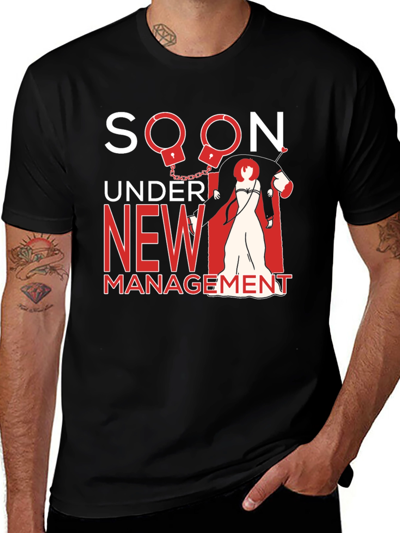 Variant 26 of Soon Under New Management Graphic Tee