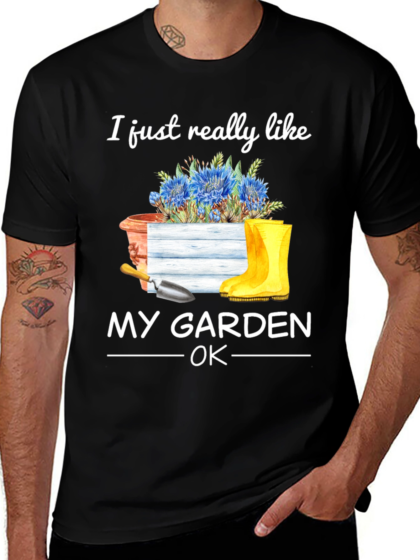 Variant 9 of Gardening Lover T-Shirt - I Like My Garden