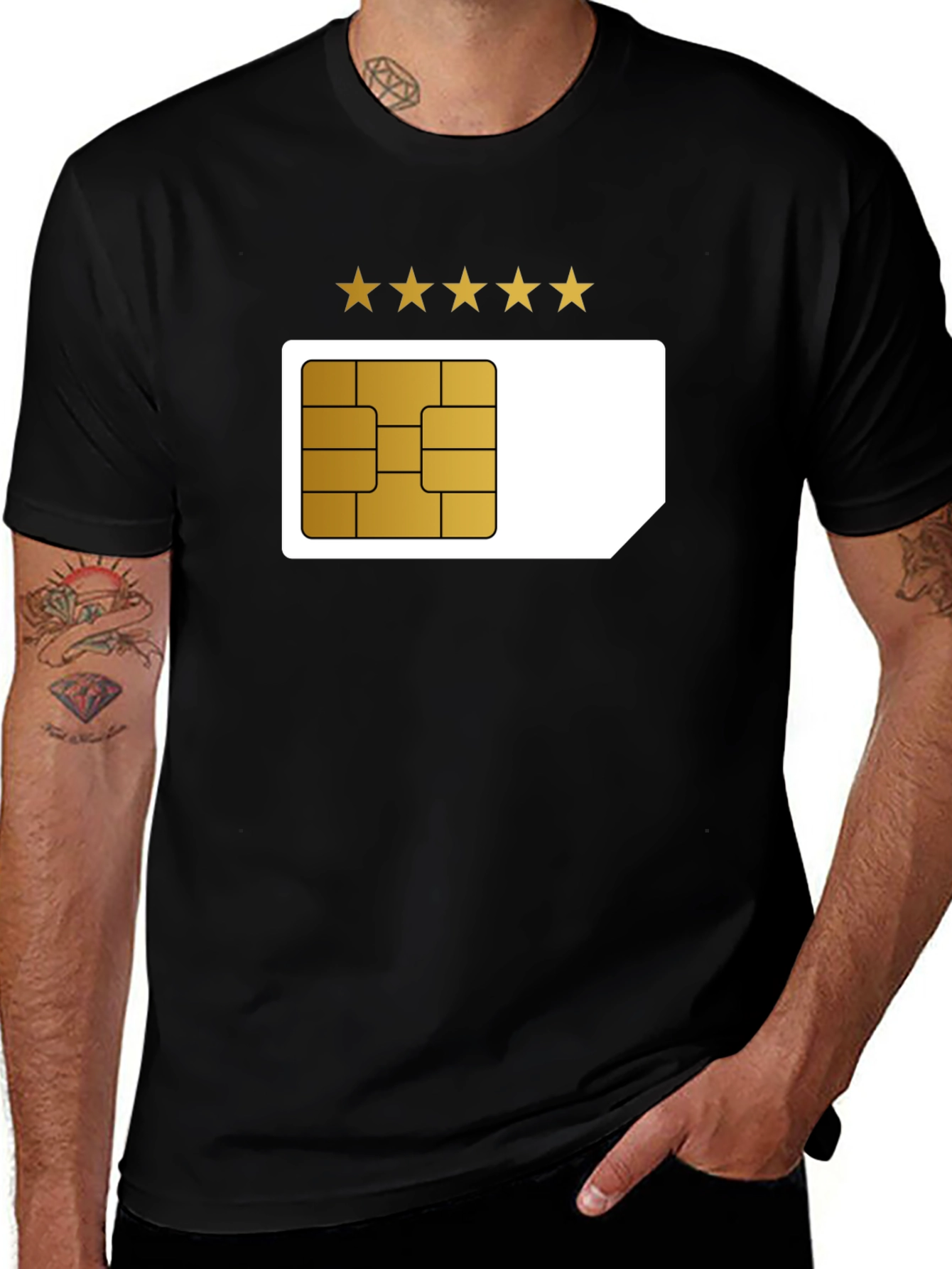 Novelty SIM Card T-Shirt