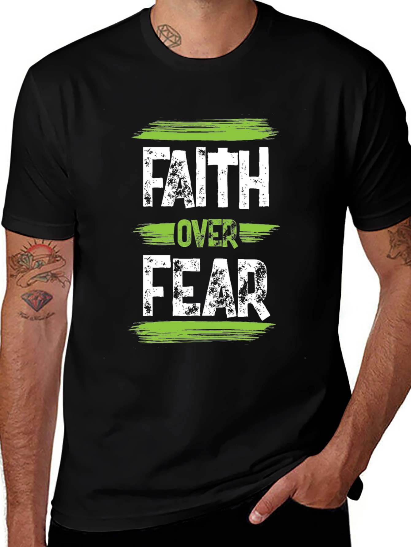 Variant 21 of Faith Over Fear Graphic Tee
