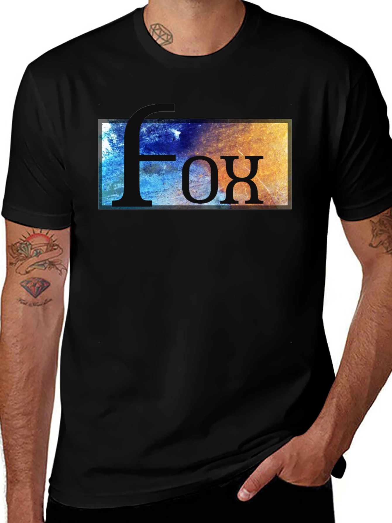 Variant 23 of Fox Graphic T-Shirt - Modern Style