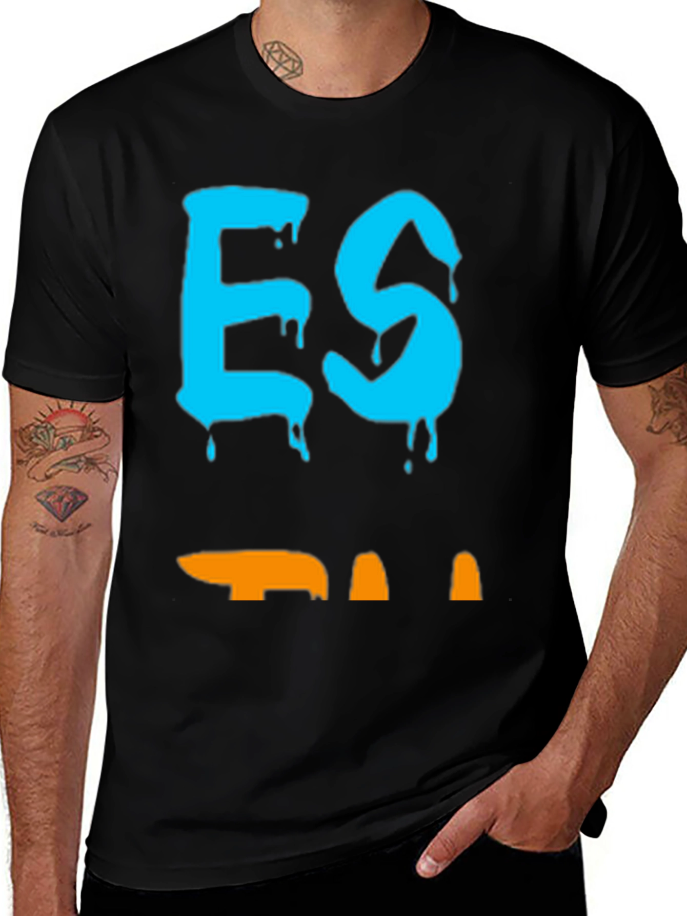 Variant 22 of ES T-Shirt - Urban Drip Design