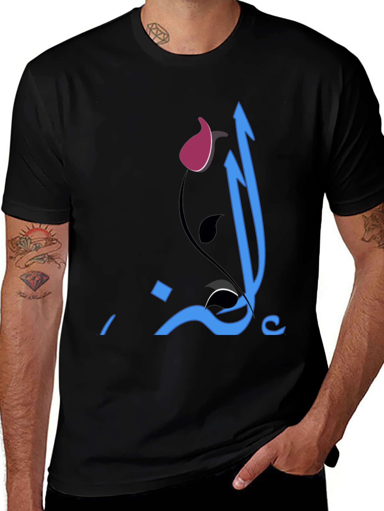 Variant 6 of Stylish Graphic T-Shirt with Unique Artistic Design