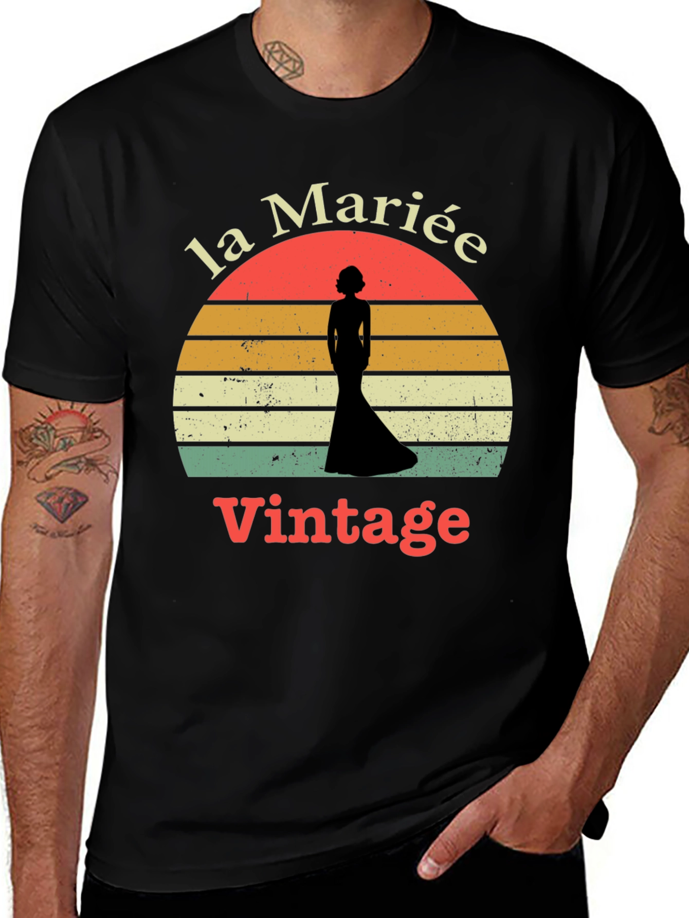 Variant 15 of La Mariee Vintage Graphic Tee