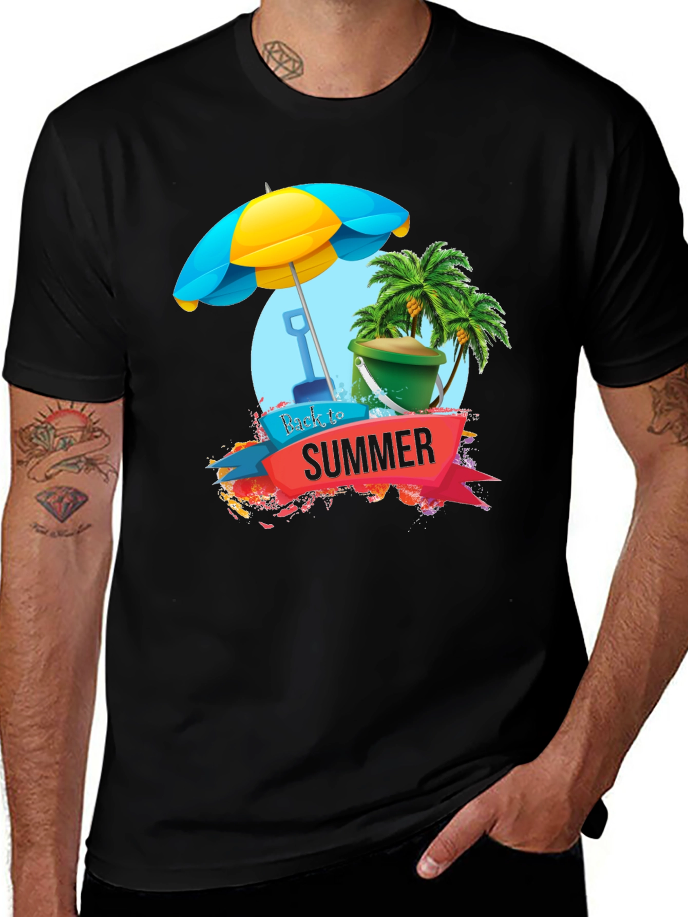 Variant 30 of Summer Fun Graphic T-Shirt