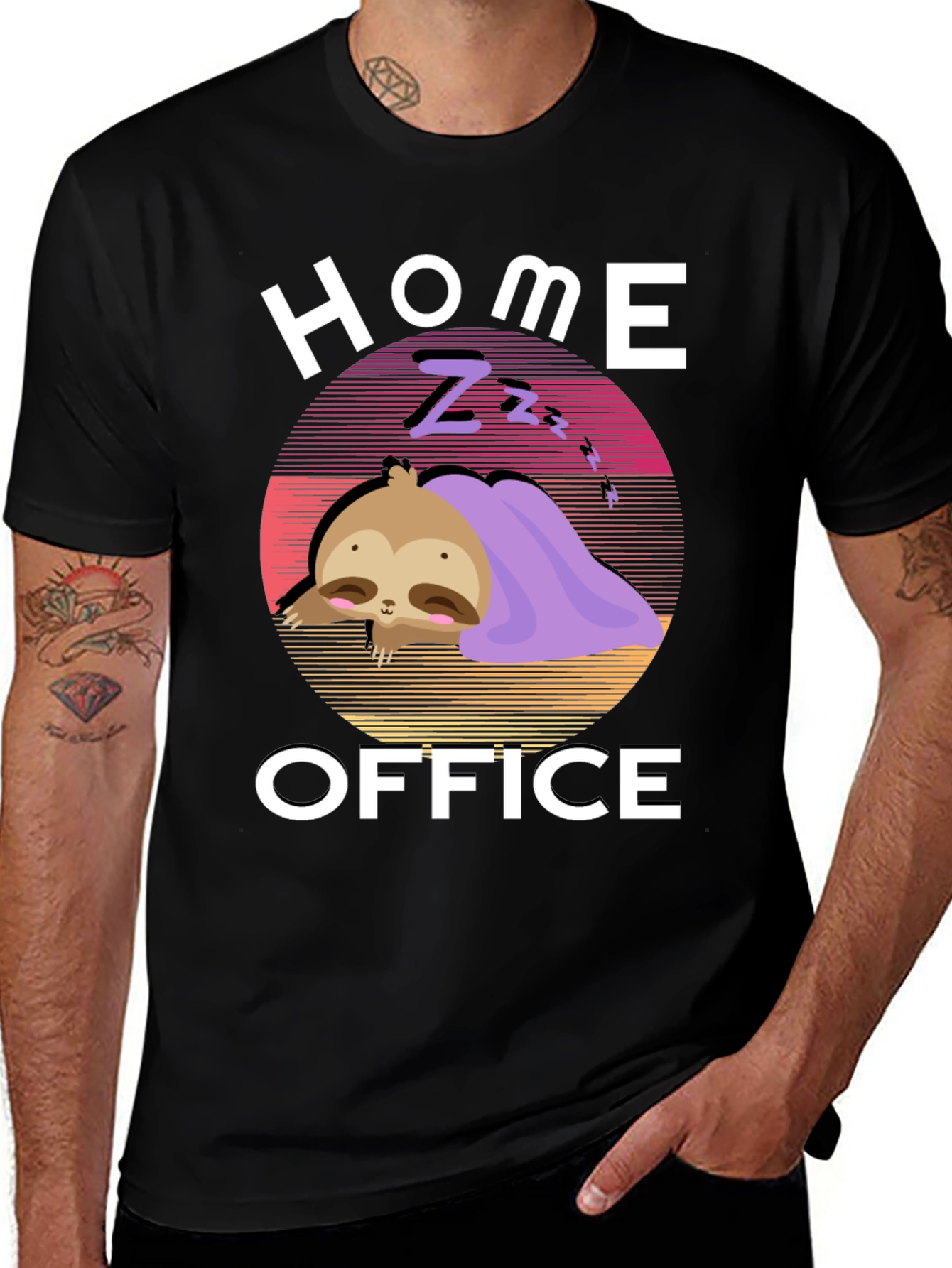 Variant 21 of Home Office Sloth Tee