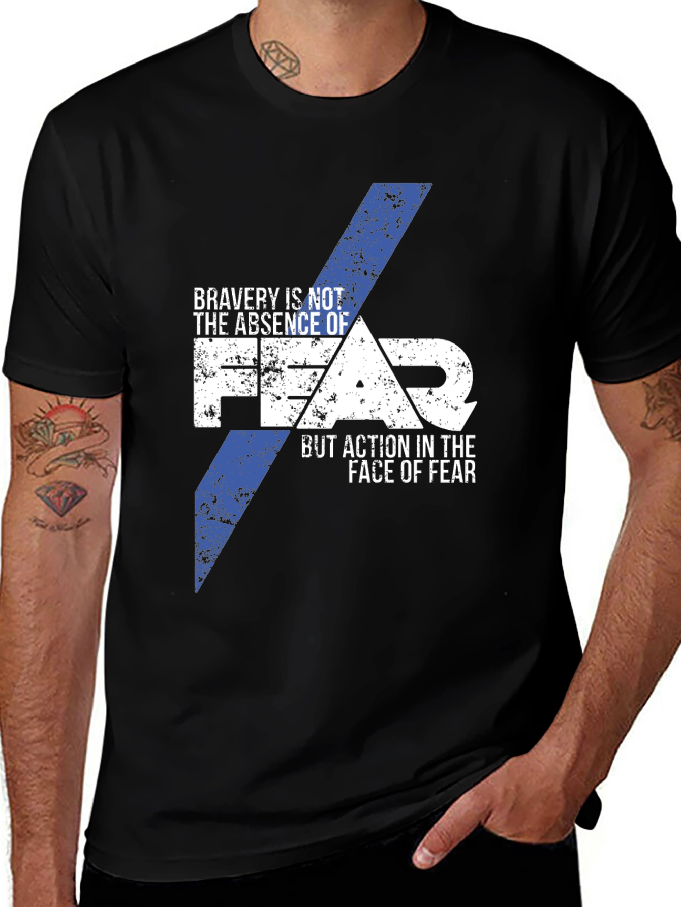 Variant 26 of Bravery in the Face of Fear Graphic Tee