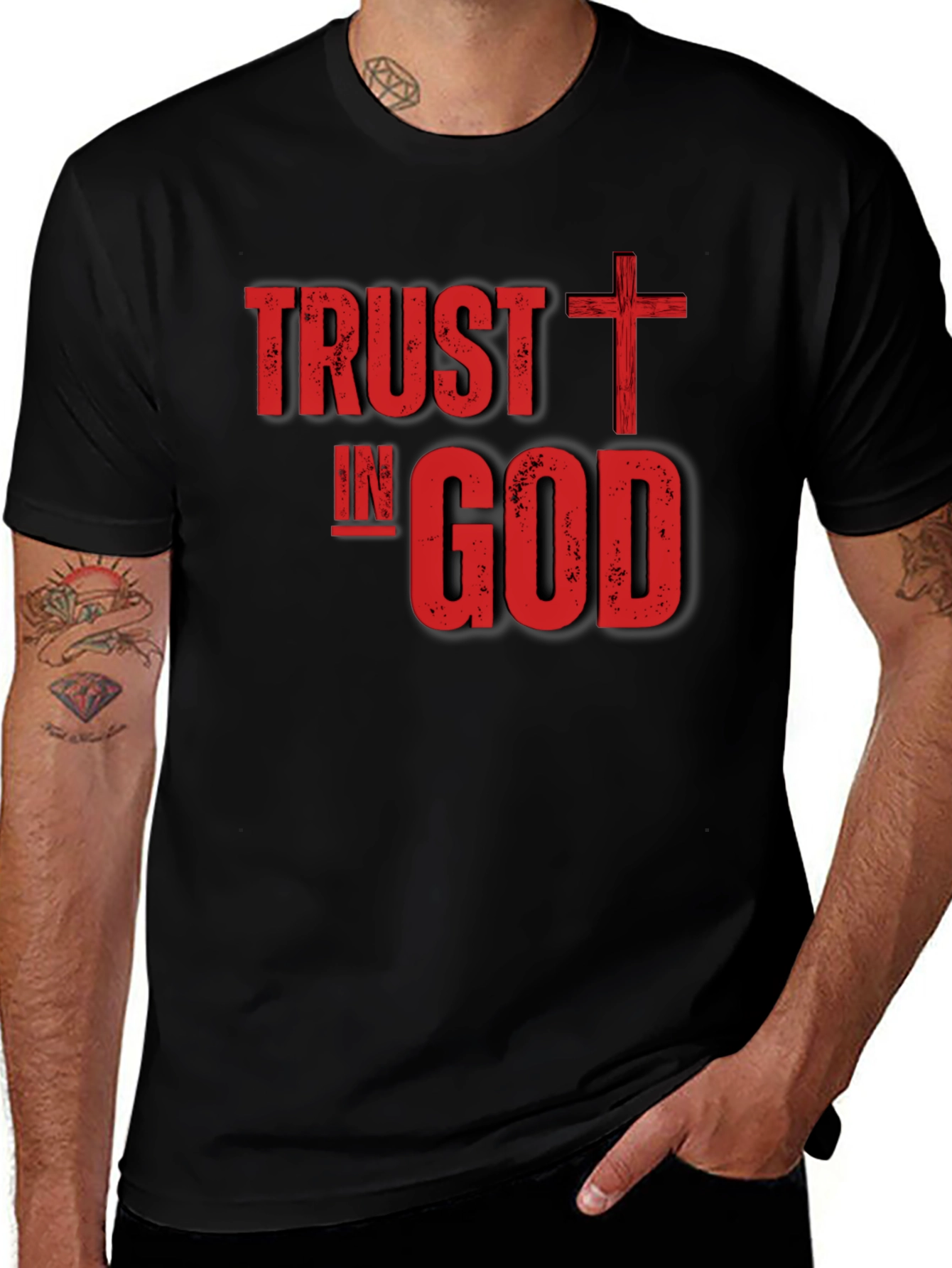 Trust In God T-Shirt - Christian Faith Tee