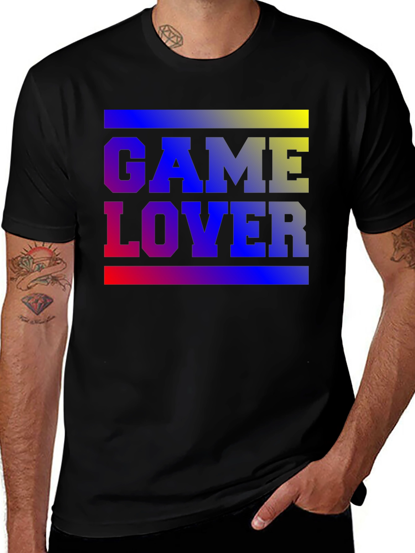 Variant 9 of Game Lover Gradient T-Shirt