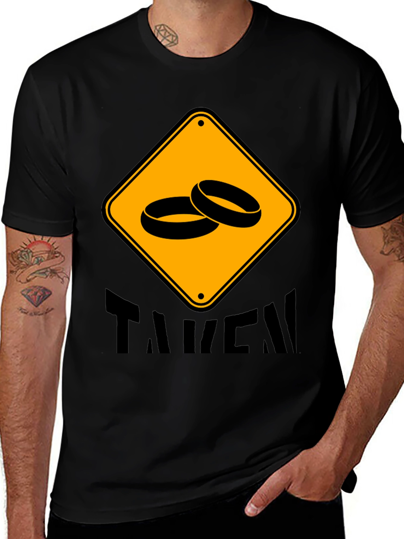 Variant 7 of Taken Wedding Ring T-Shirt