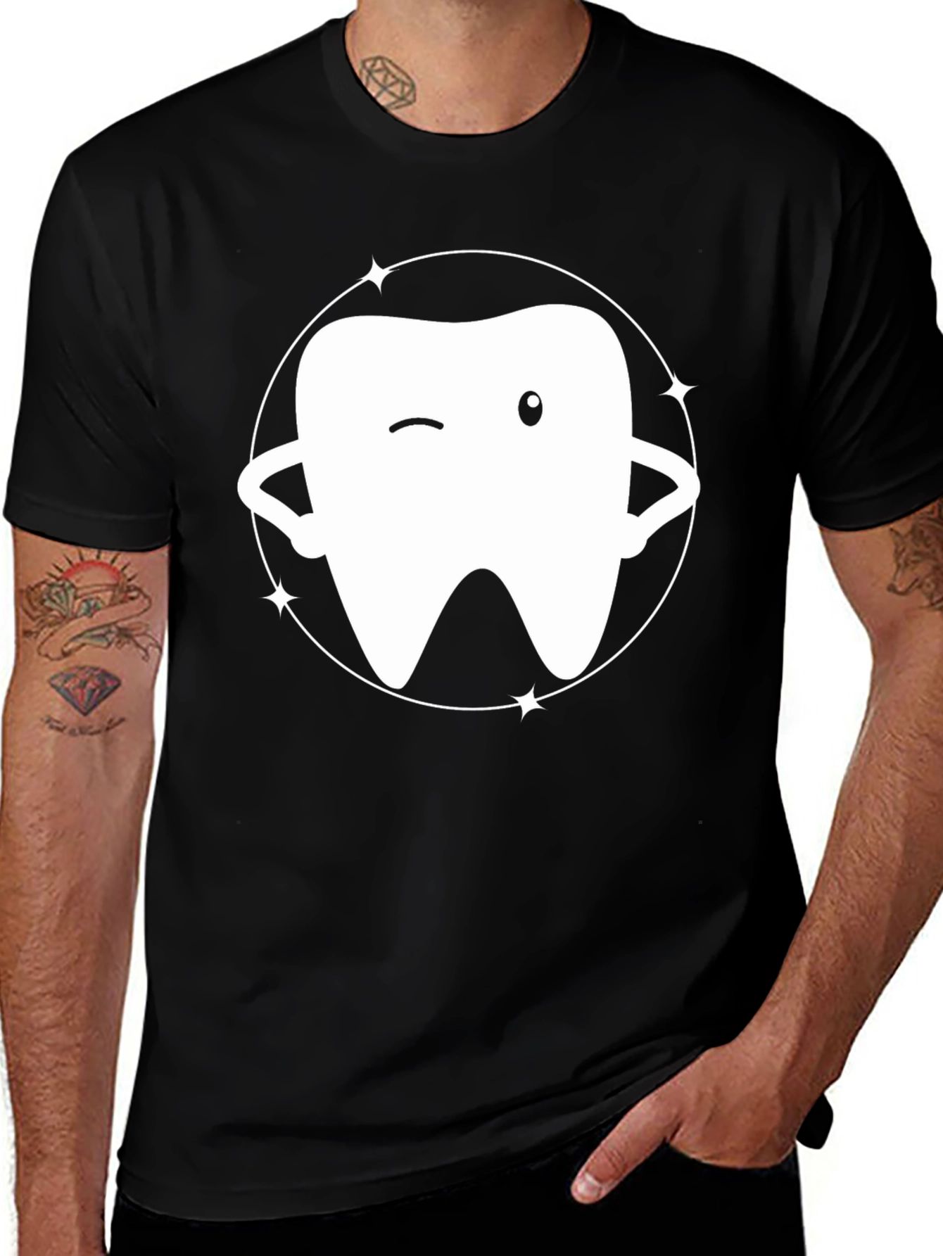 Variant 14 of Funny Tooth T-Shirt, Dental Humor Tee