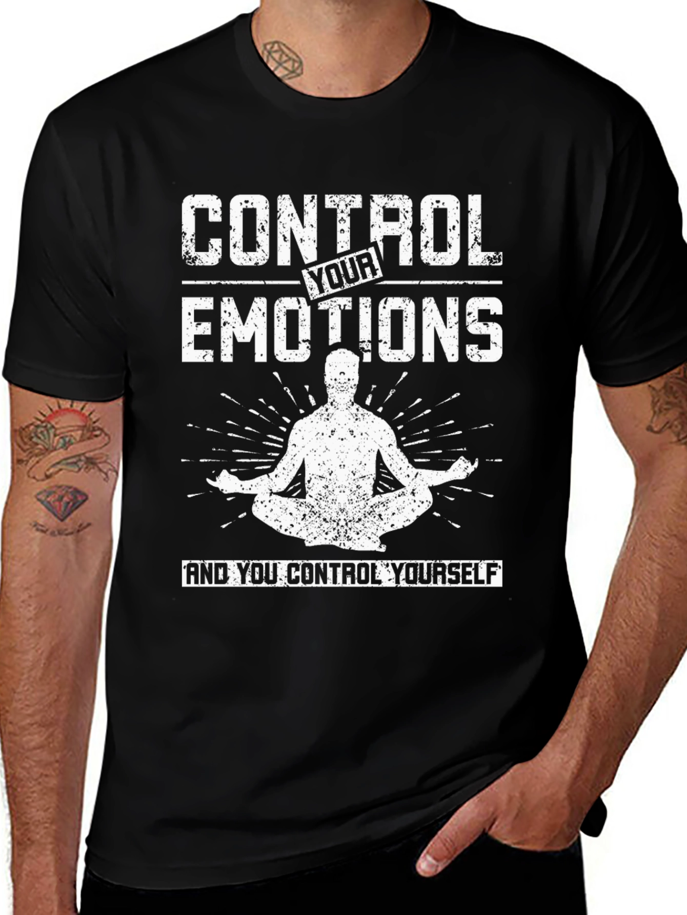 Variant 29 of Control Your Emotions Graphic T-Shirt
