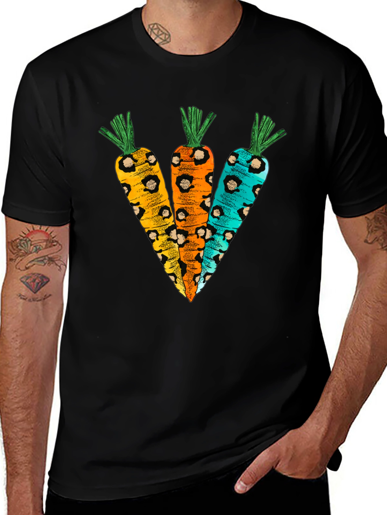 Variant 16 of Leopard Print Carrots T-Shirt