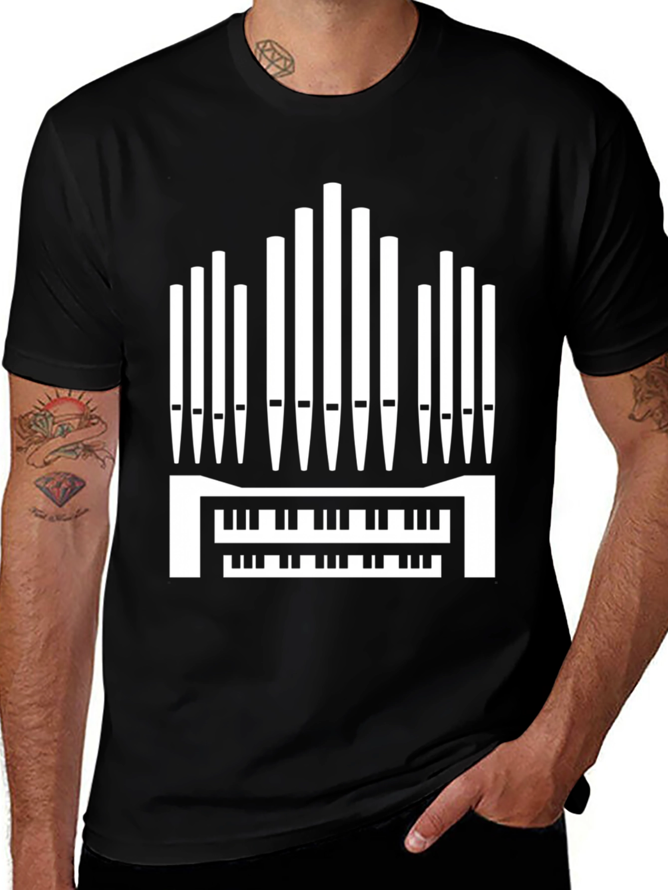 Organ T-Shirt - Musician Apparel
