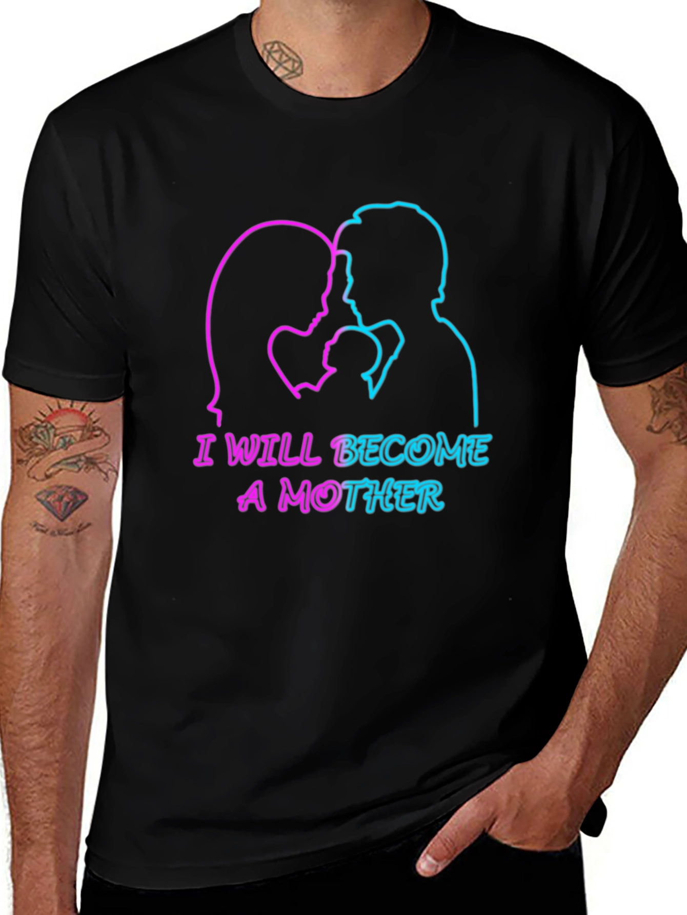 Variant 19 of I Will Become a Mother T-Shirt