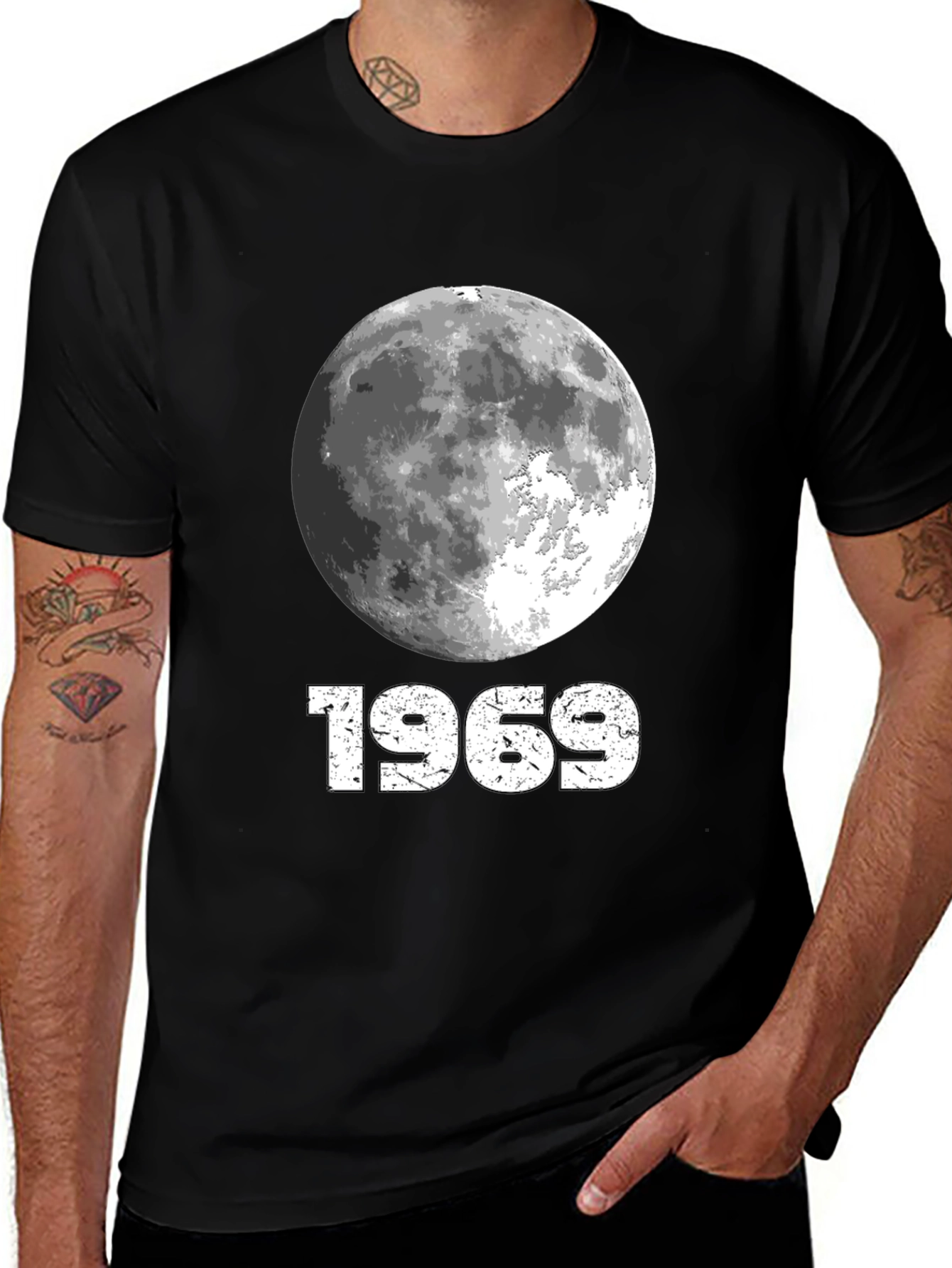Variant 10 of 1969 Moon Landing Graphic T-Shirt