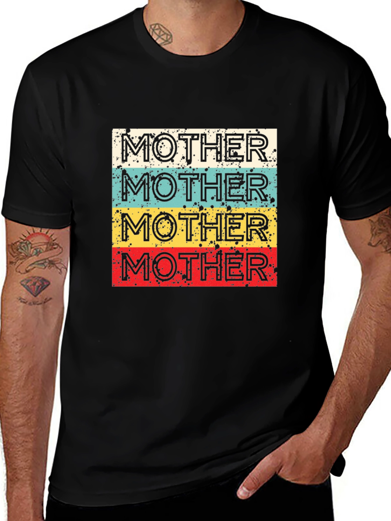 Variant 26 of Retro Mother T-Shirt Vintage Mom Tee