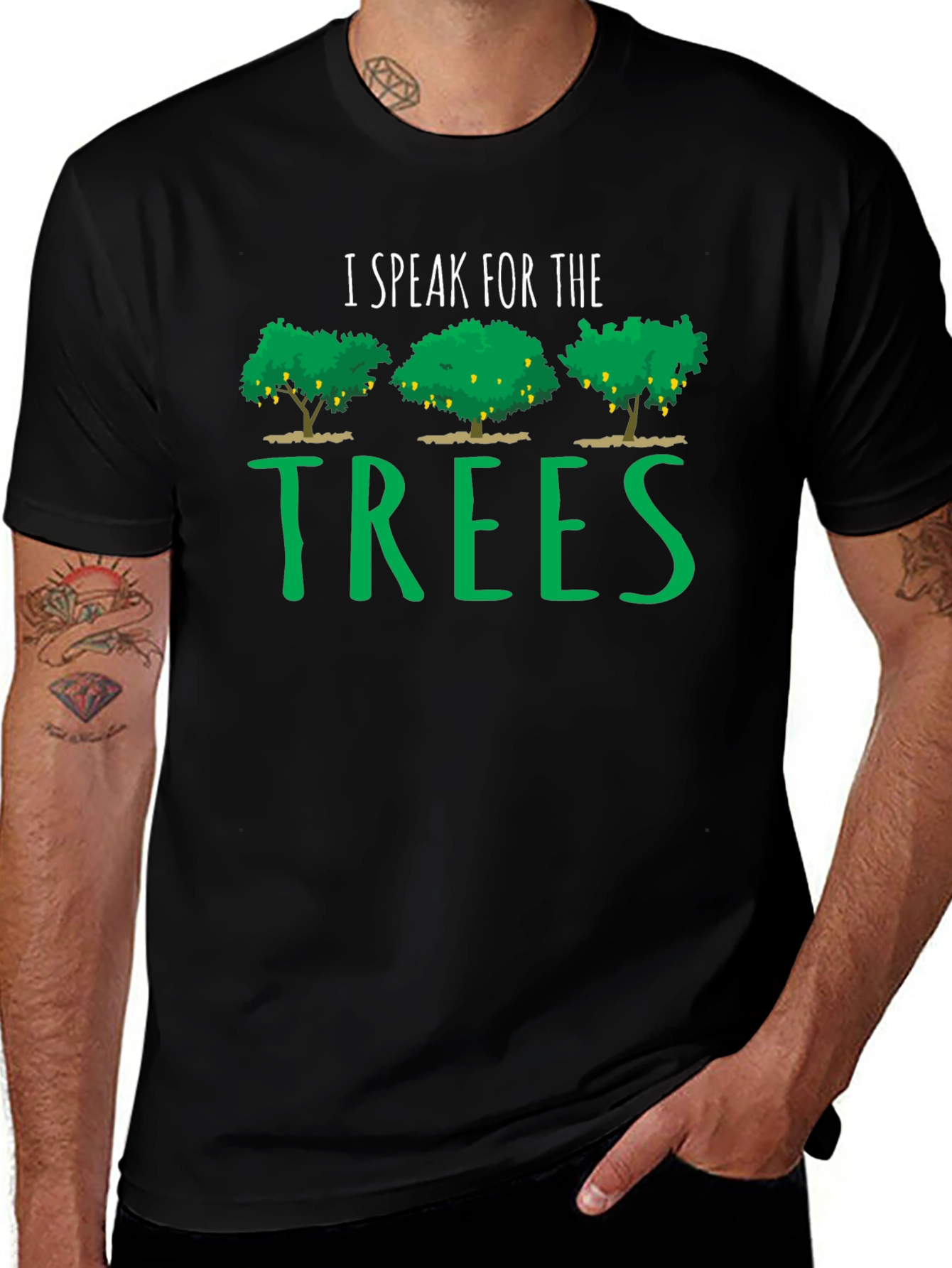 Variant 22 of I Speak For The Trees Graphic T-Shirt