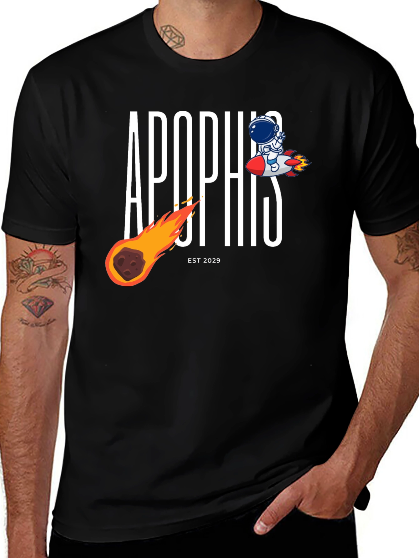 Apophis Asteroid T-Shirt - Funny Space Design