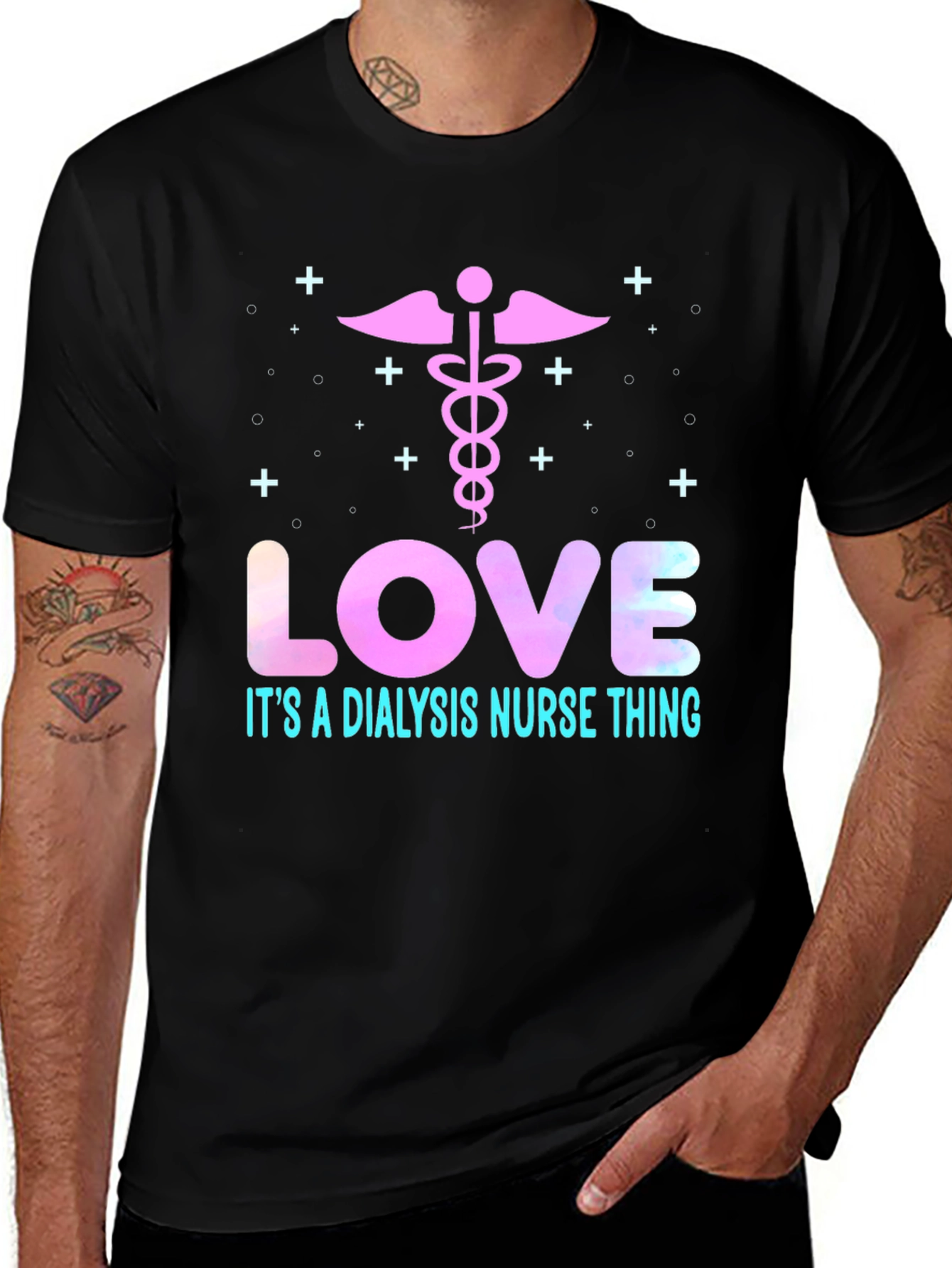Dialysis Nurse Love T-Shirt - Medical Staff Tee